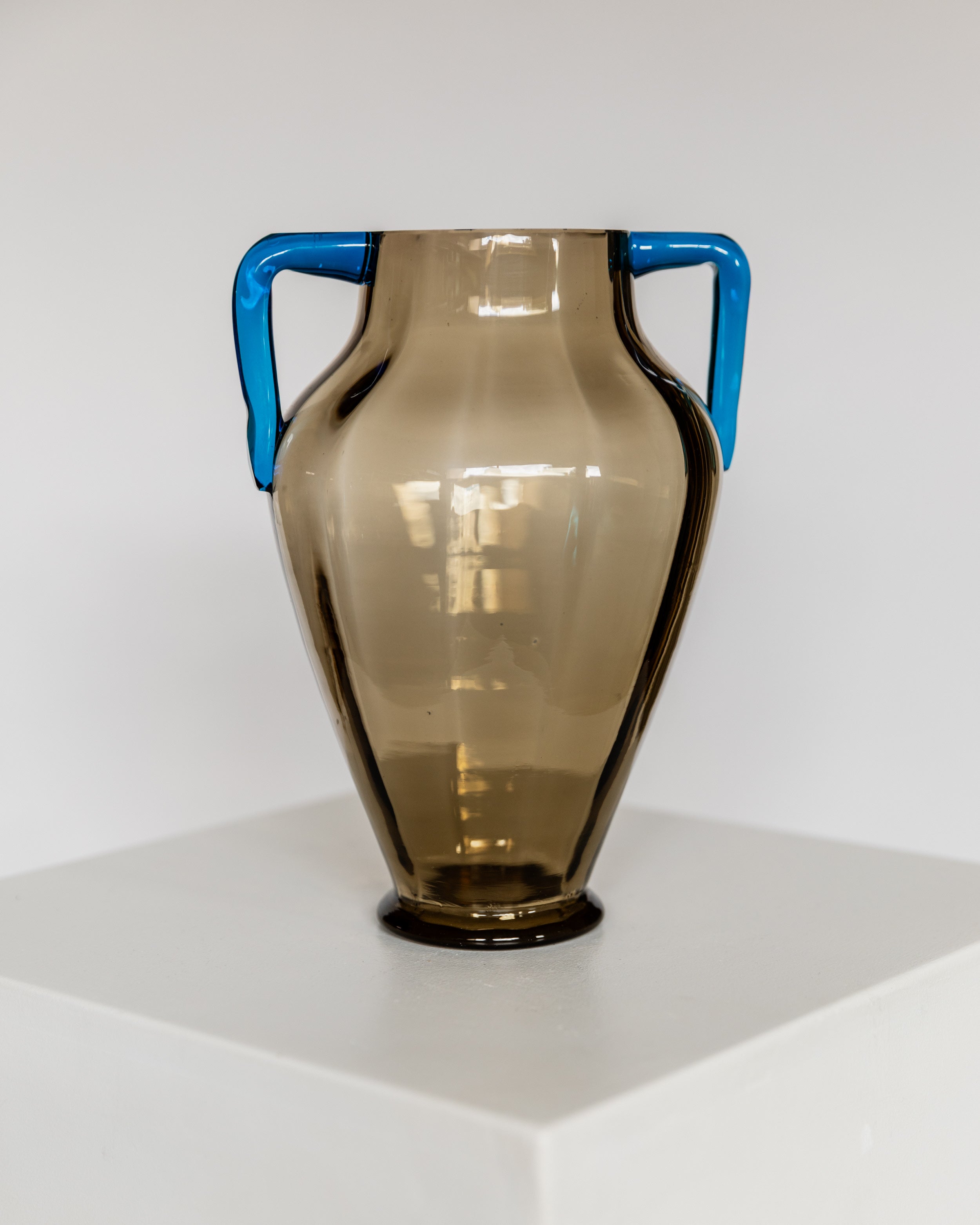 Murano Glass Vase, Amphora Shape, Italy 1960s