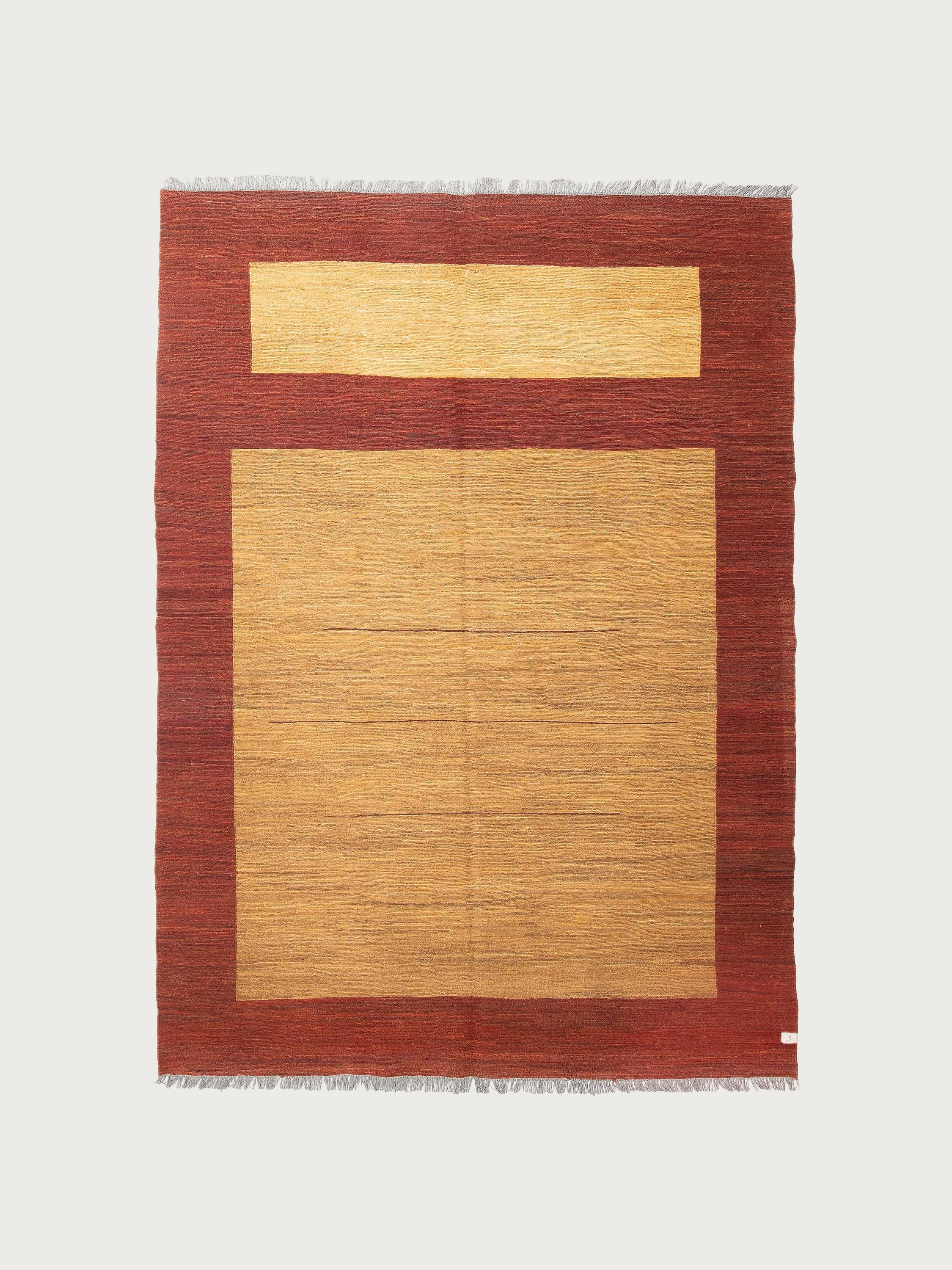 Flatweave Rug in Brick 173 x 240 cm by catalog:three | The Oblist — handcrafted wool, warm colors
