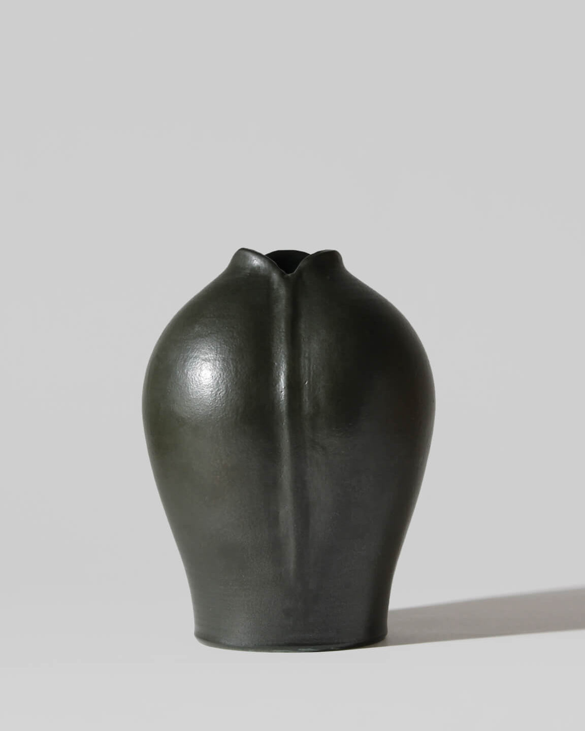 Flower Bud Shaped Ceramic Vintage Vase by Vintage Stories | The Oblist