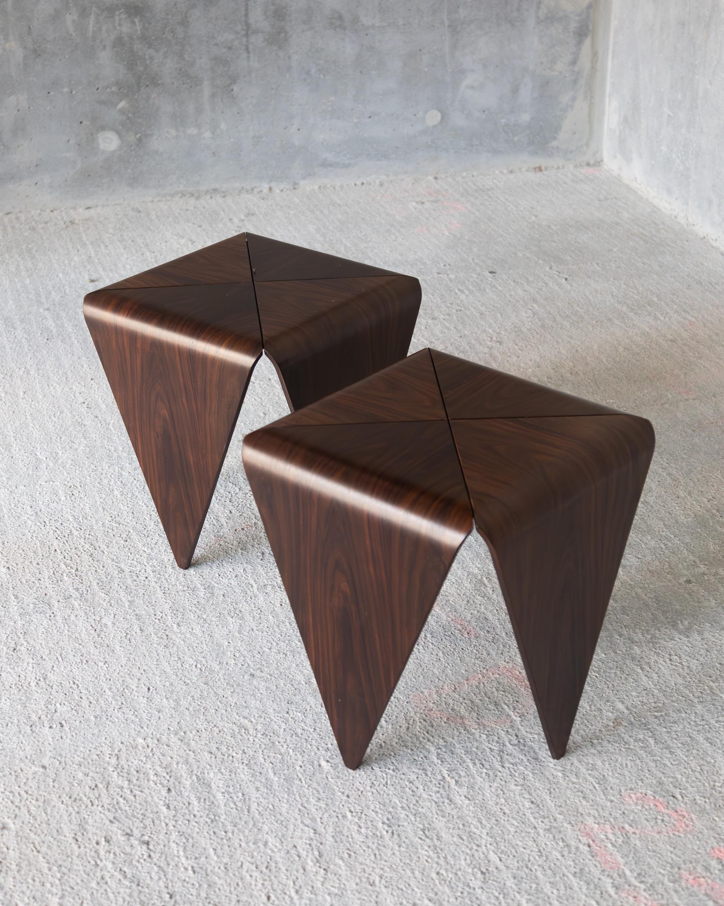 Side Table Petala by Jorge Zalszupin — close-up