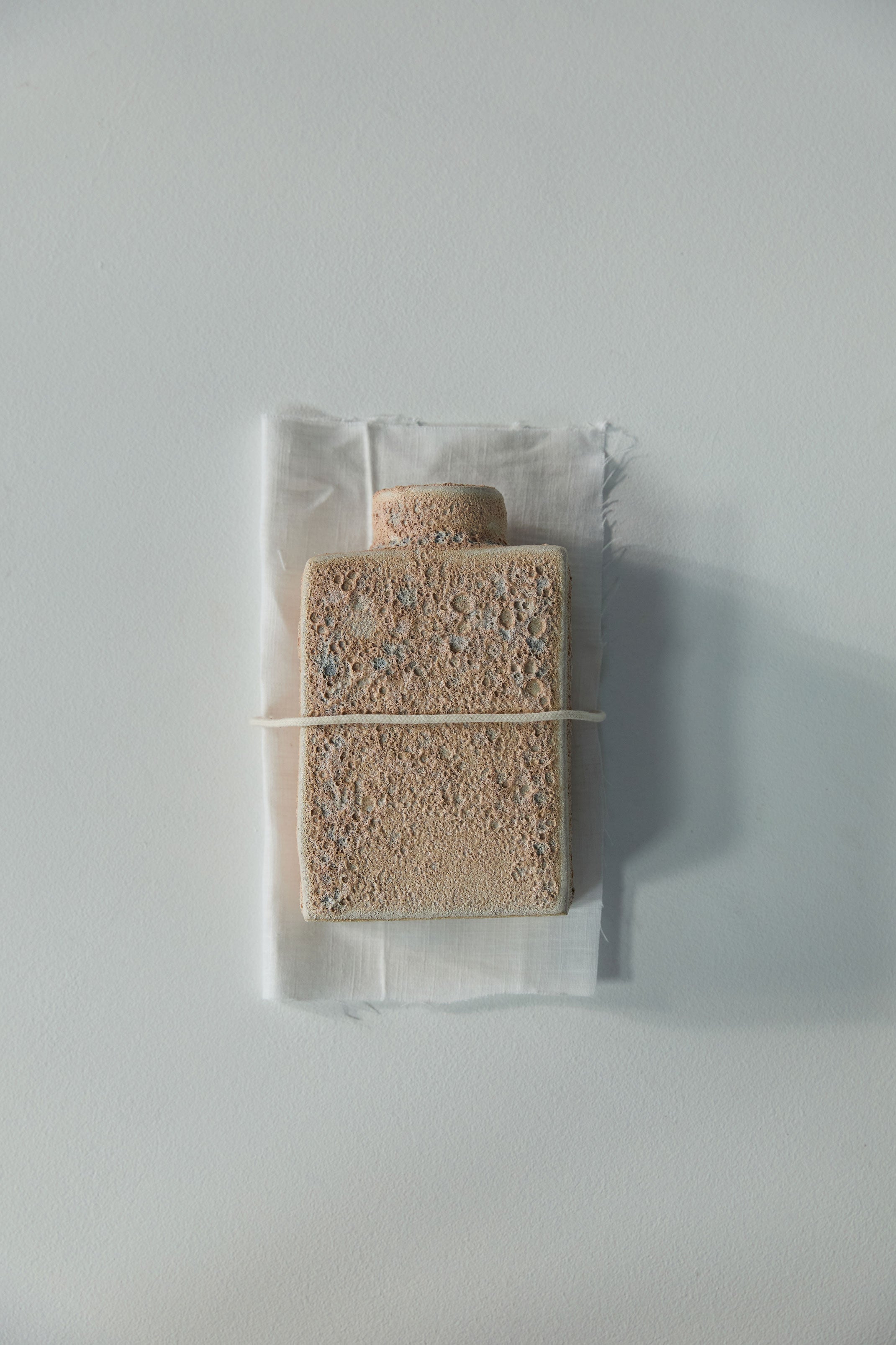 Cuubik - Small Lichen Ceramic Vase by lentiez-ceramics | The Oblist