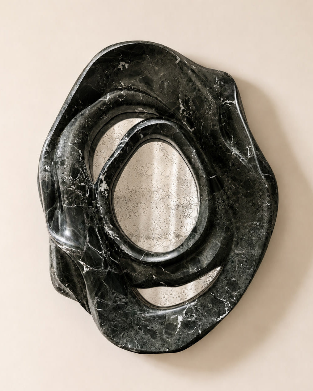 'Orbis' Sculptural Mirror II by HOMA | The Oblist