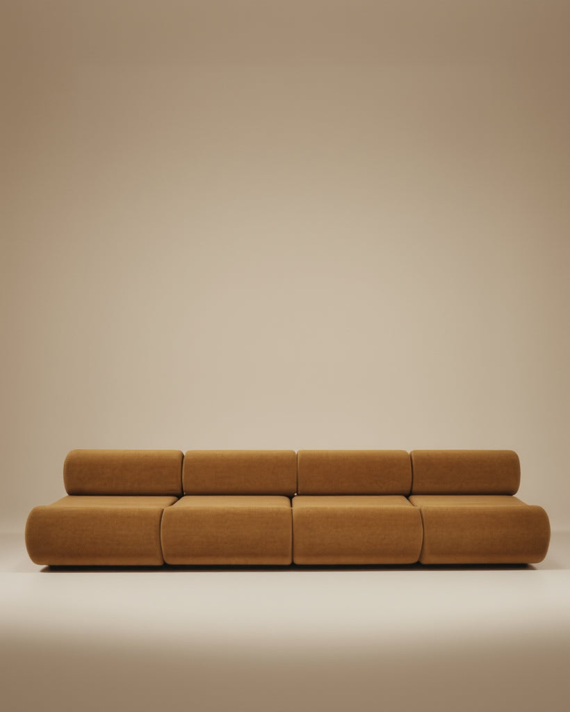 Klaus Ulderat "Corbi" Modular Sofa - 4 Modules — lifestyle setting