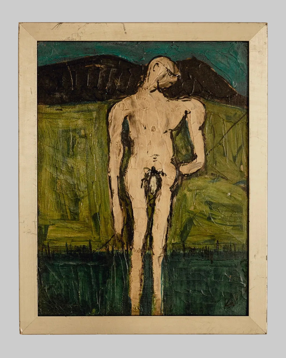 Nude Portrait Oil Painting by Passé The Store | The Oblist