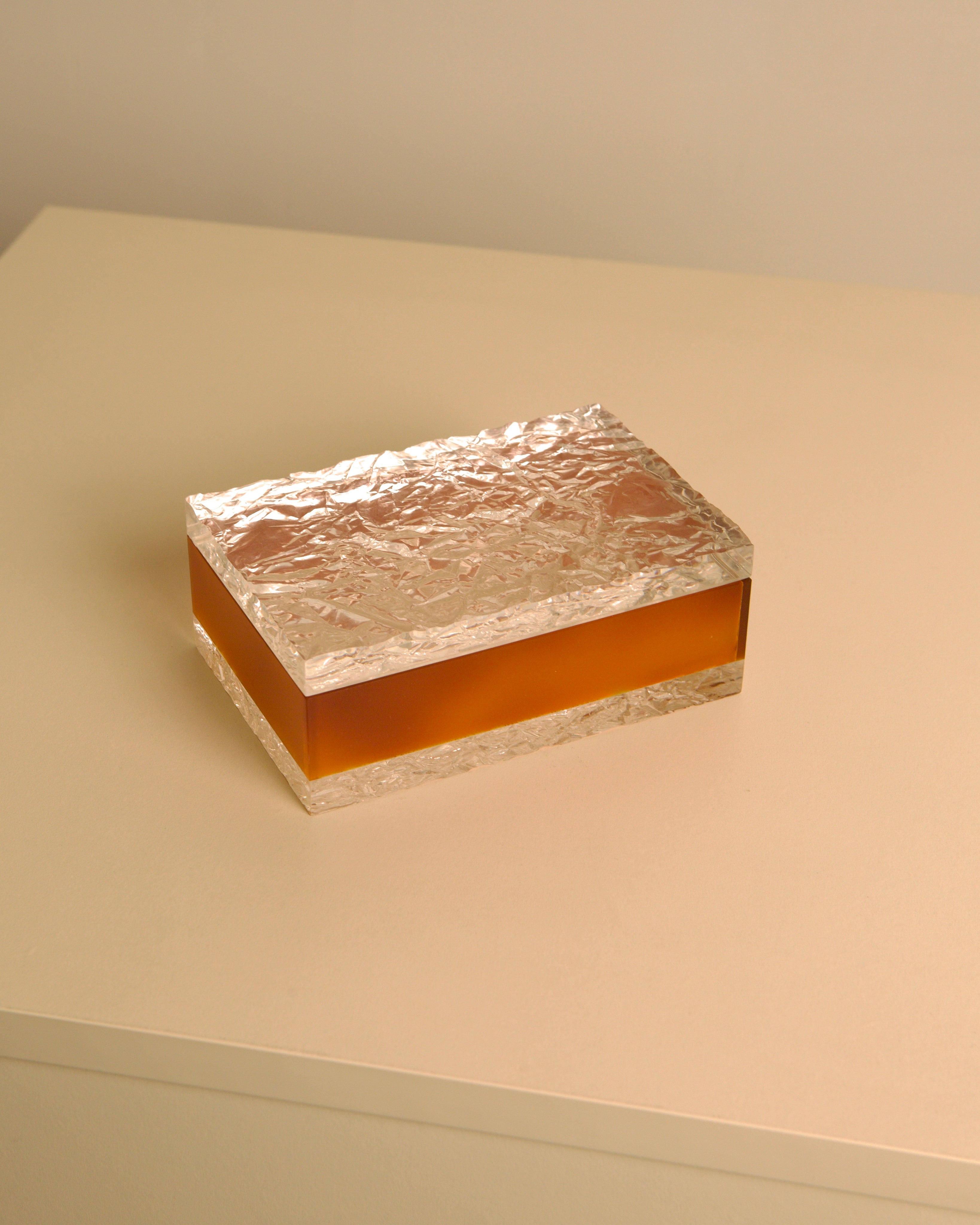 Italian Box in Smoked Plexiglass by Treaptyque | The Oblist — modern smoked plexiglass design