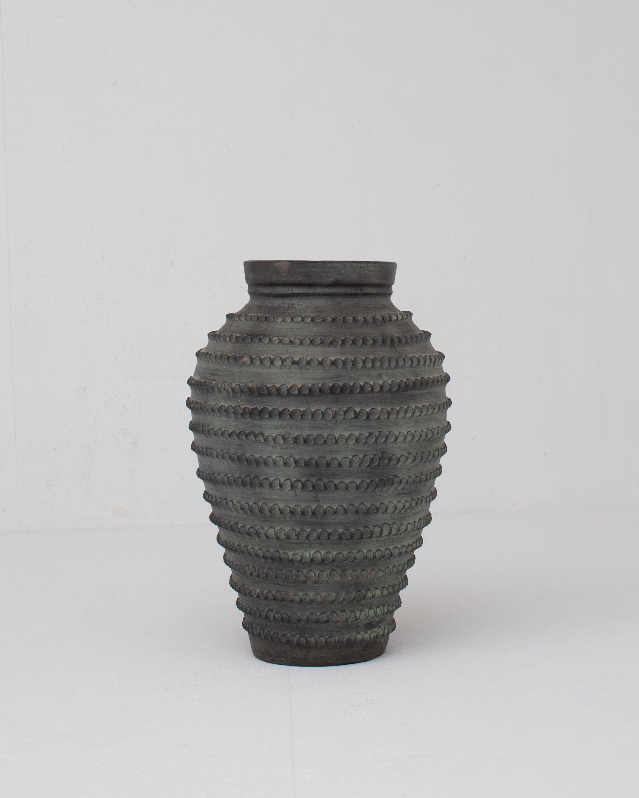 Mid-Century Terracotta Vase from Partenon Manufacture by Malata Antwerp | The Oblist