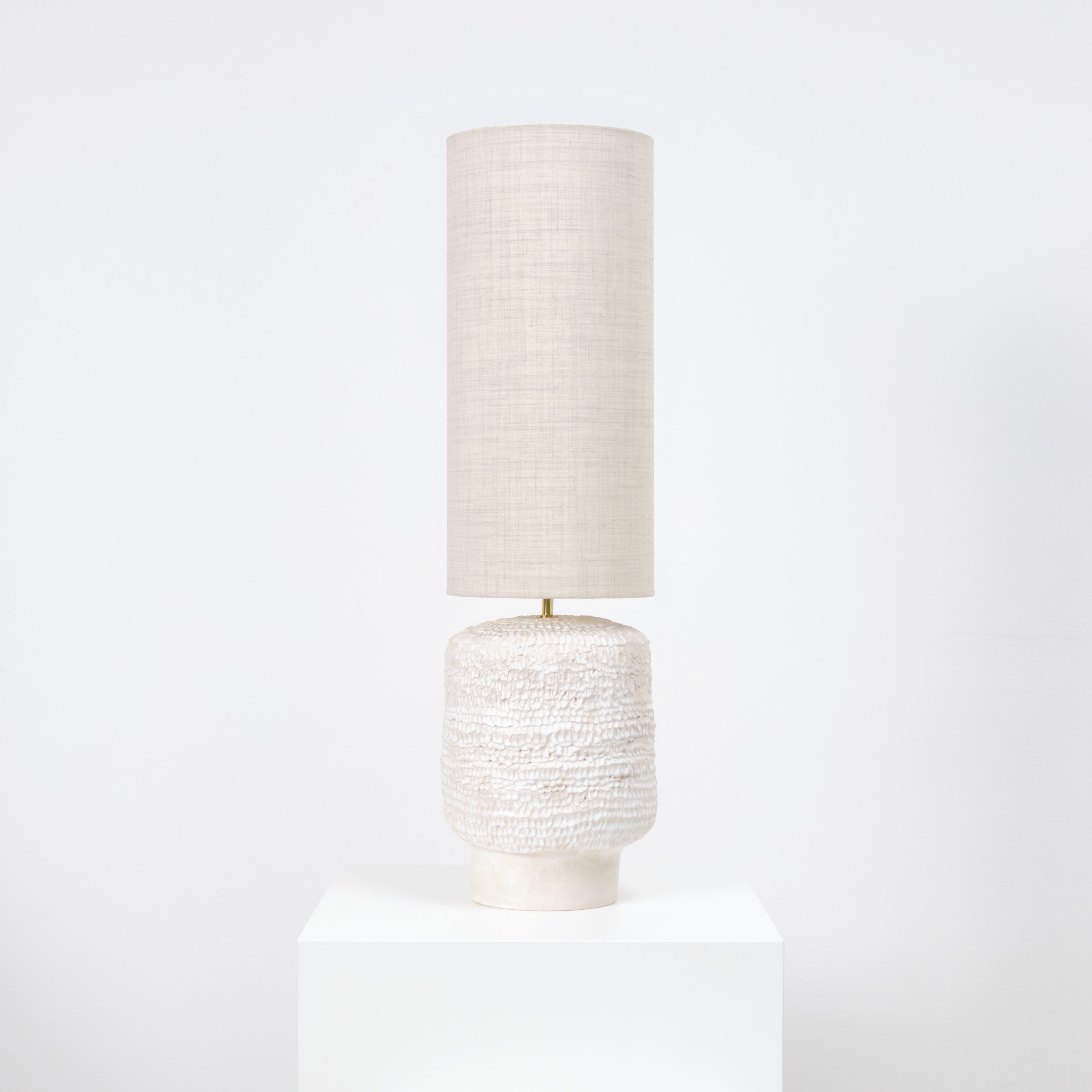 Textured Ceramic Lamp — in context