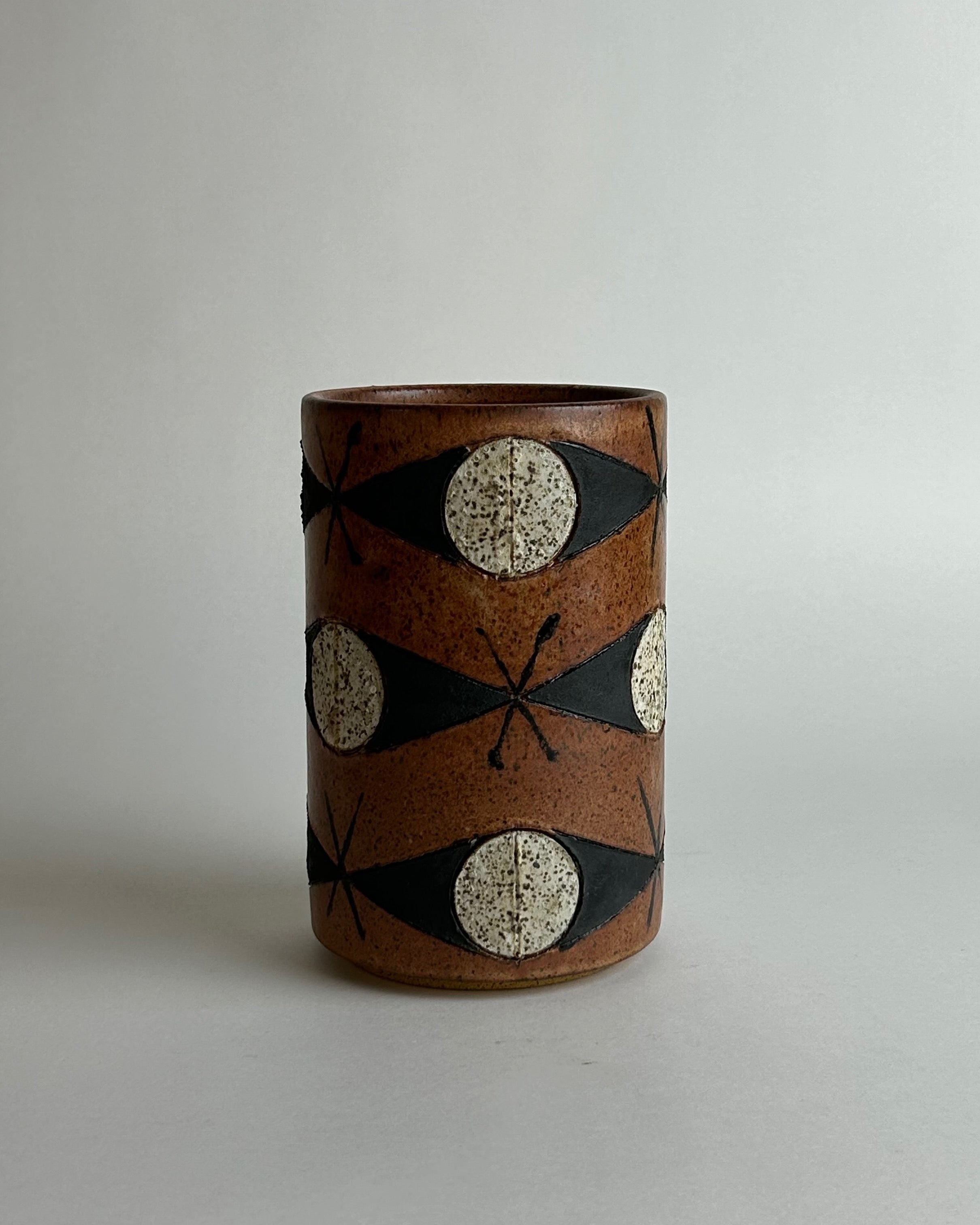 Felix Totem Vase in Glazed Ceramic by Matthew Ward by somewhere someplace shop | The Oblist