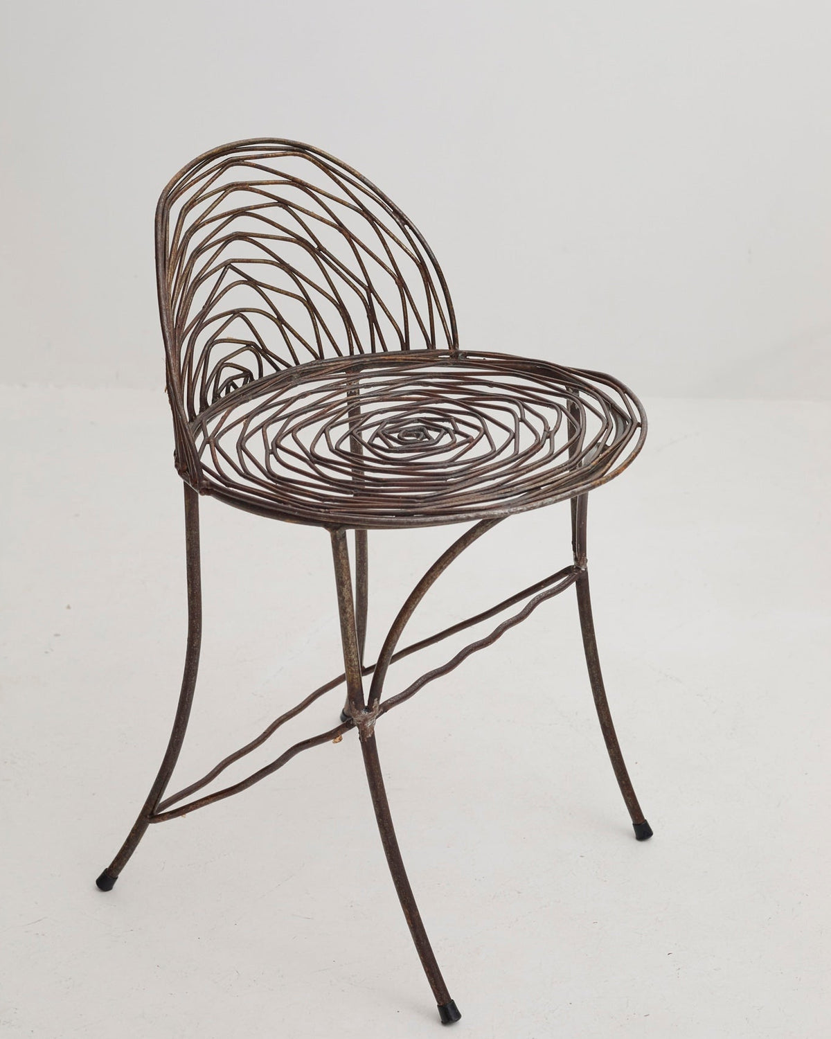 French 20th Century wrought iron chair by DIG IN JAPAN | The Oblist