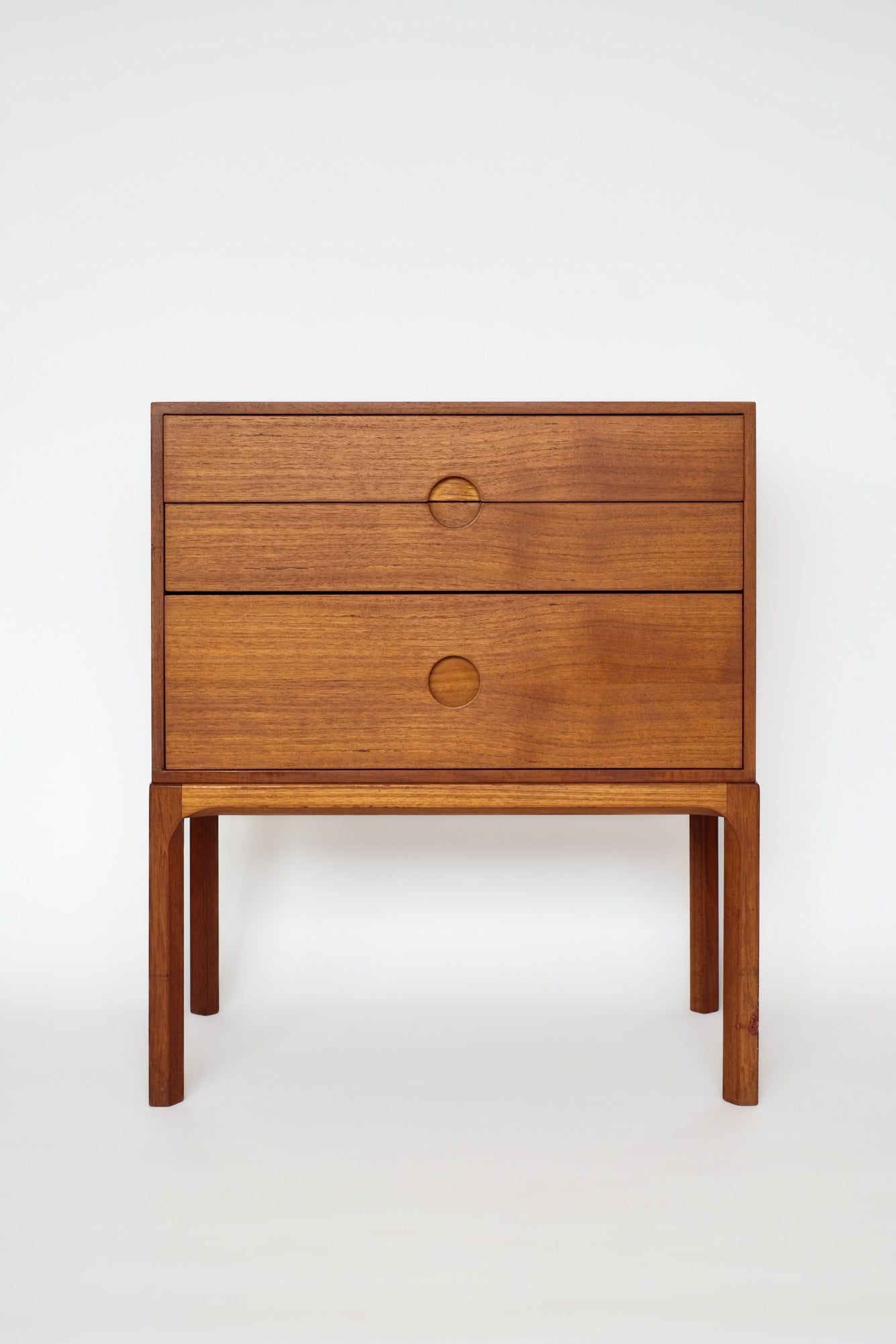 Mid-Century Danish Teak Chest of Drawers by Aksel Kjersgaard by septembre studios | The Oblist