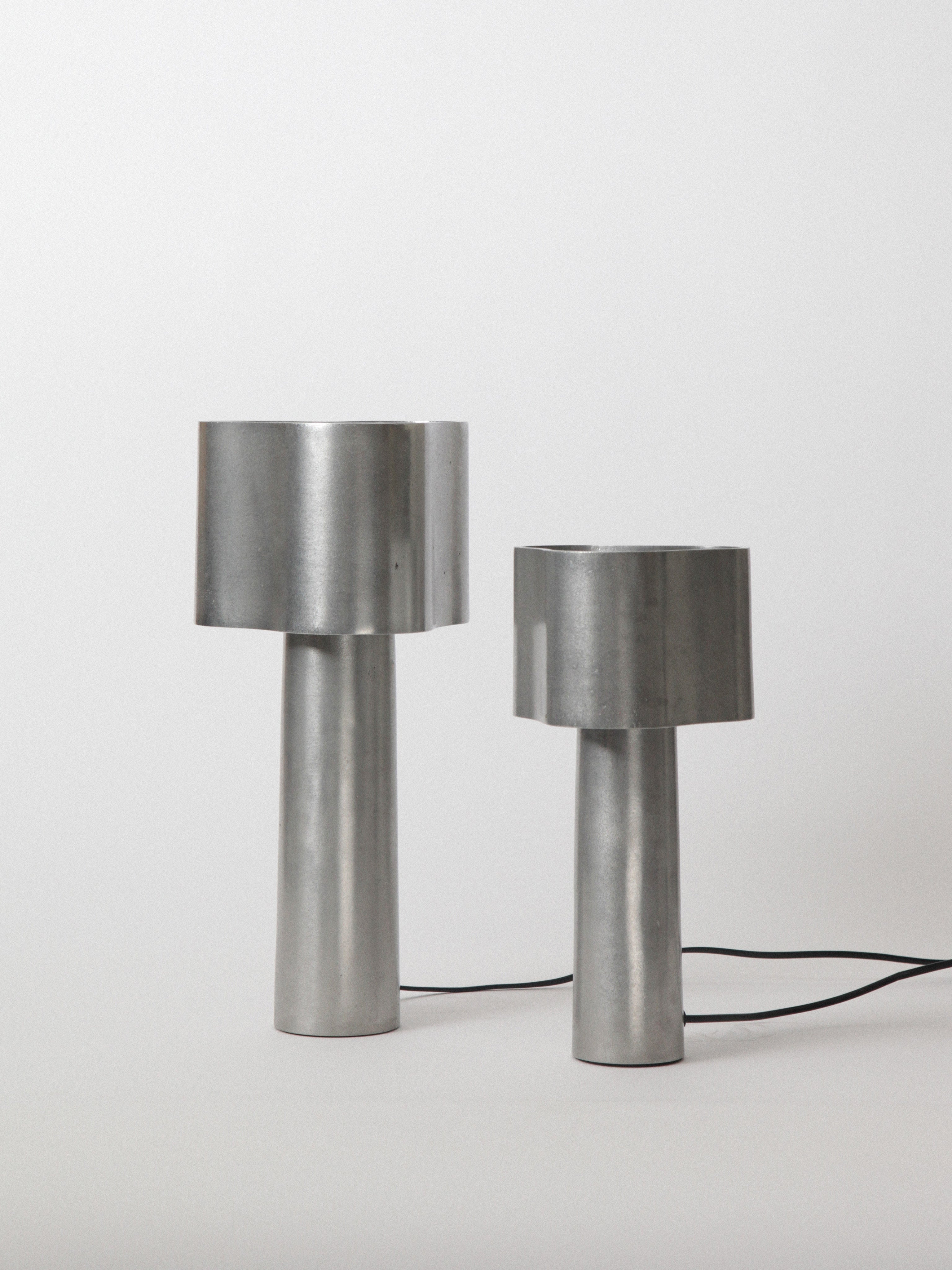 Coy Table Lamp - Aluminium — in context