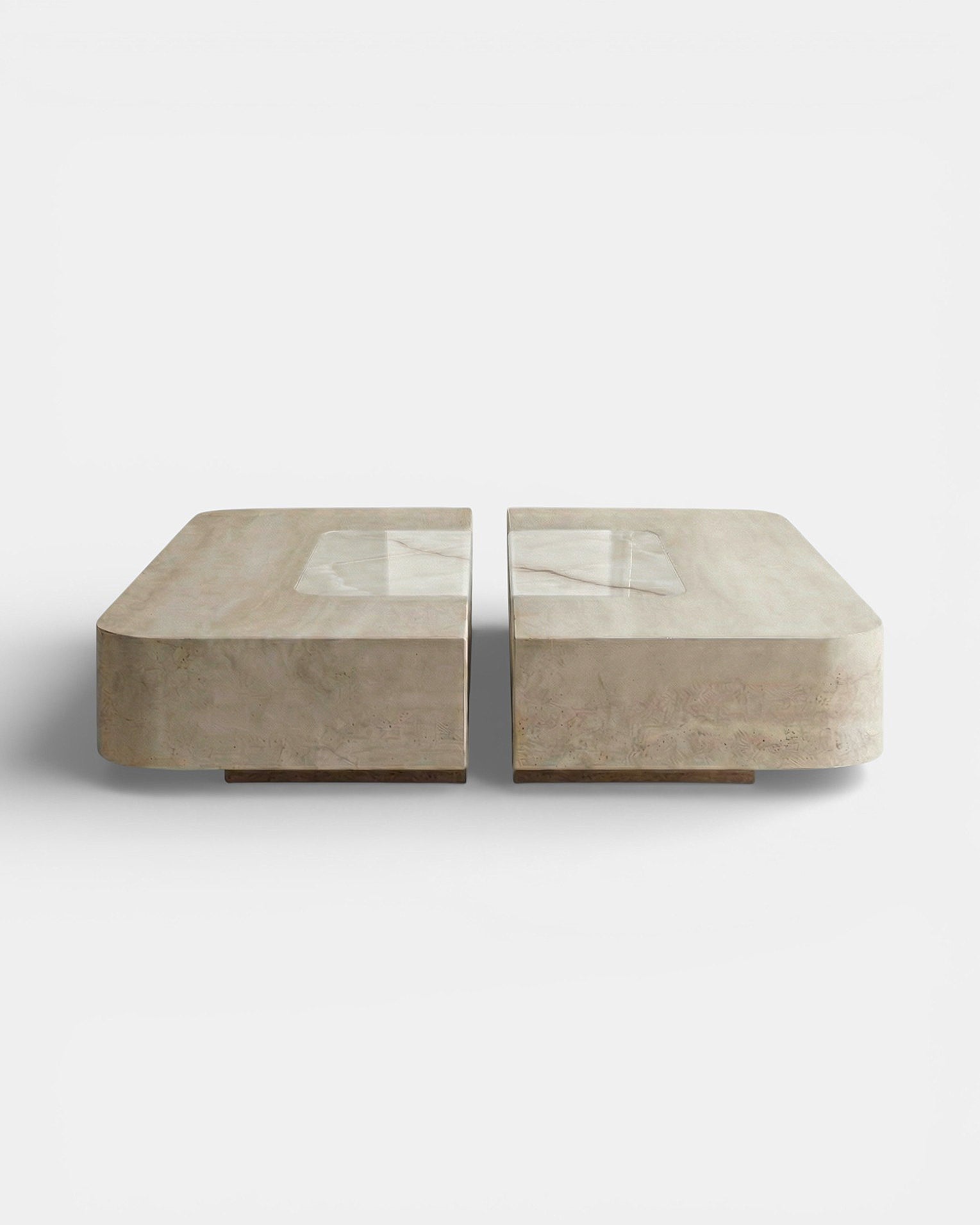 Baci Coffee Table by Marbera | The Oblist — handcrafted stone, modern design