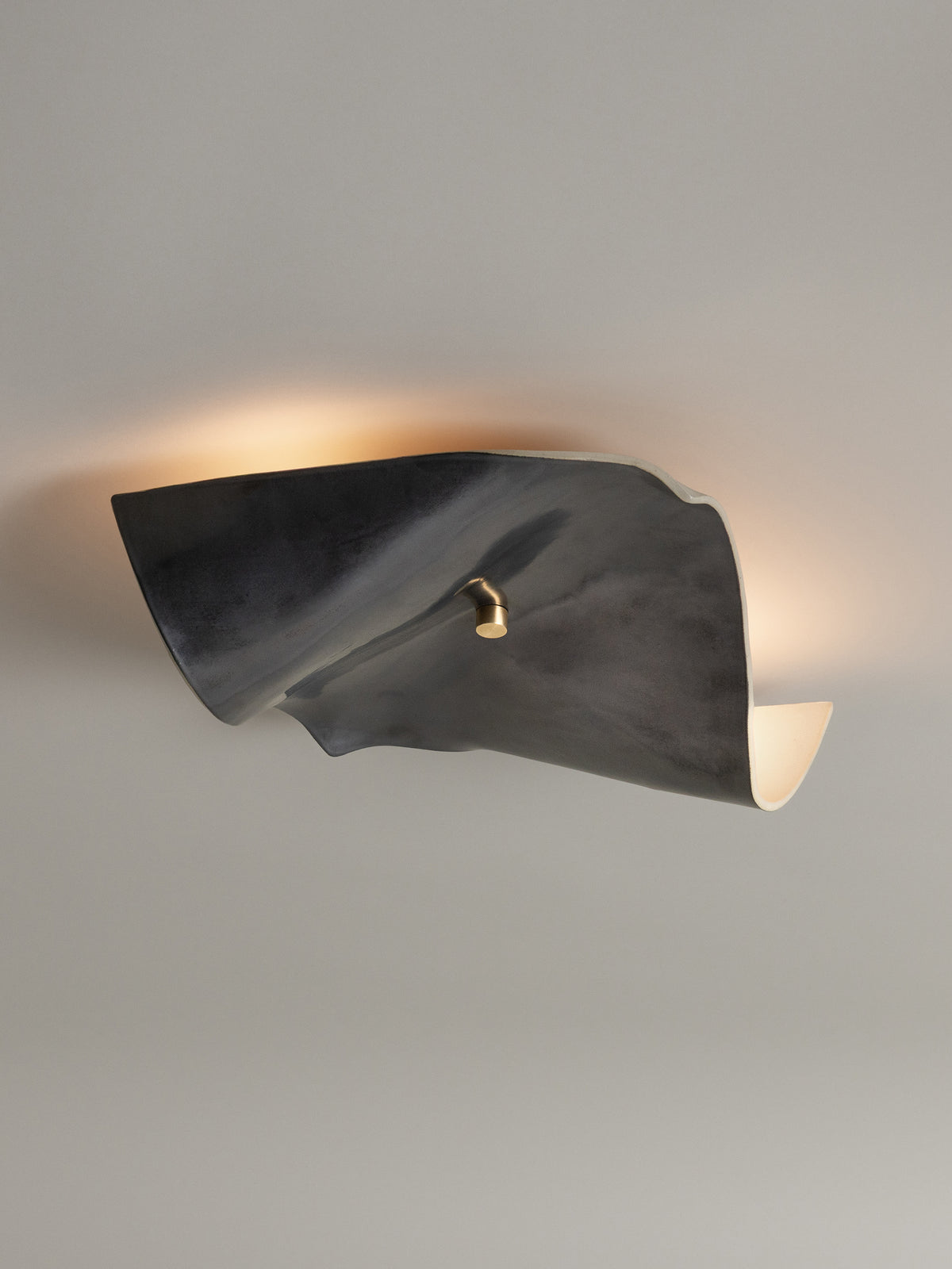 Shan Flush Mount, Graphite by SIN | The Oblist