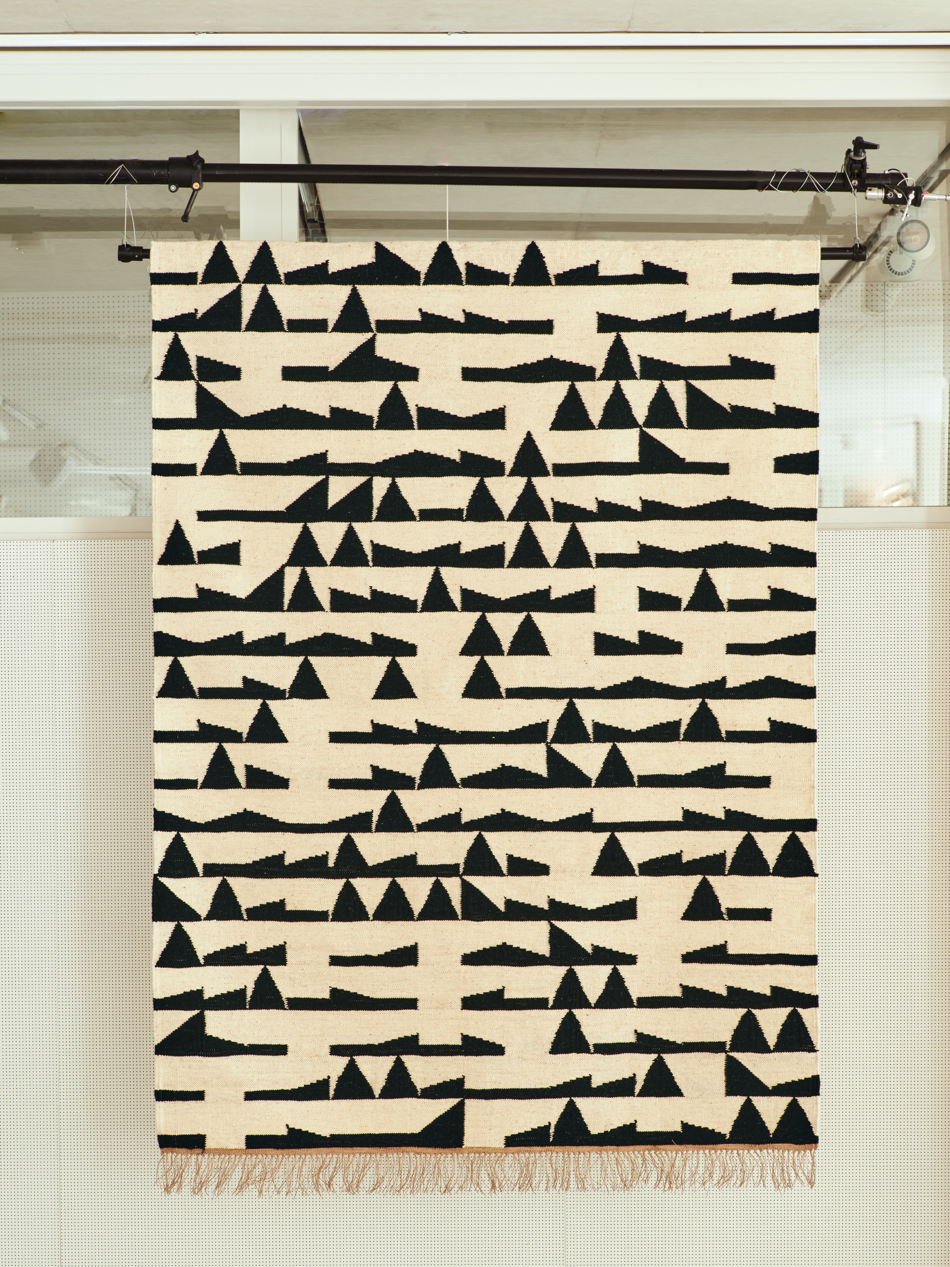System Chaos - Contemporary Minimalist Tapestry / Rug by Splot | The Oblist