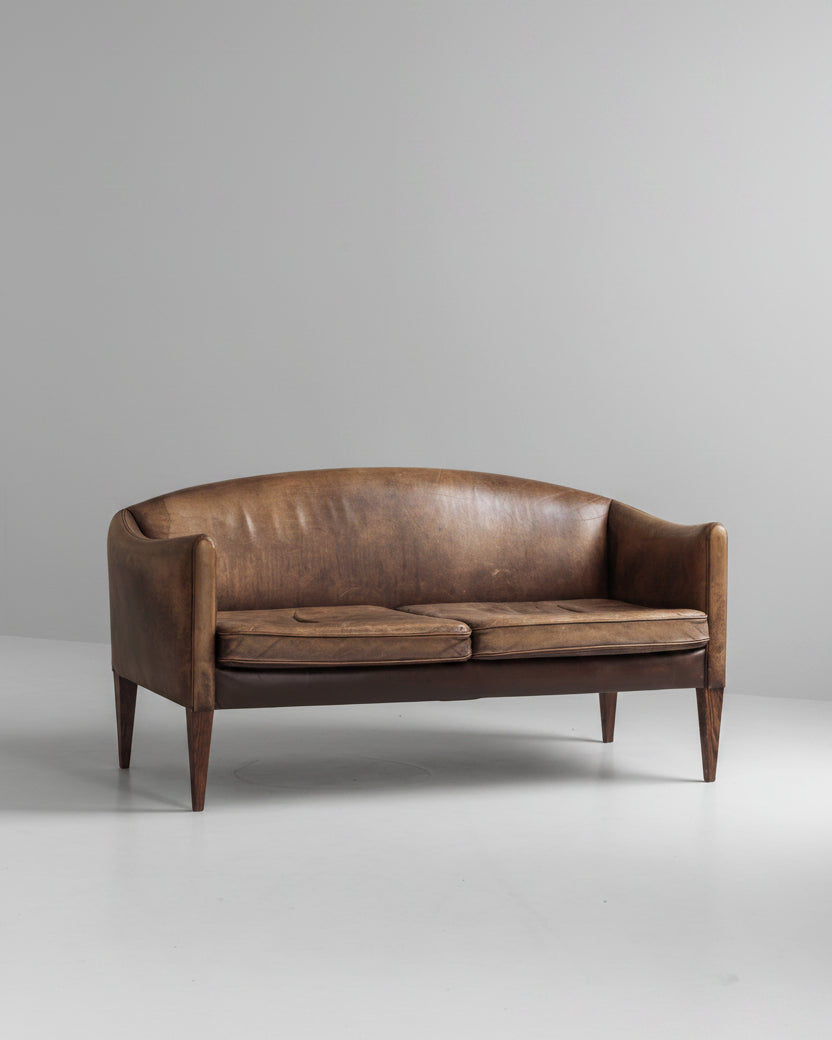 Rare V12 sofa by Illum Wikkelsø for Holger Christiansen, Denmark, 1960s by Modern Living | The Oblist