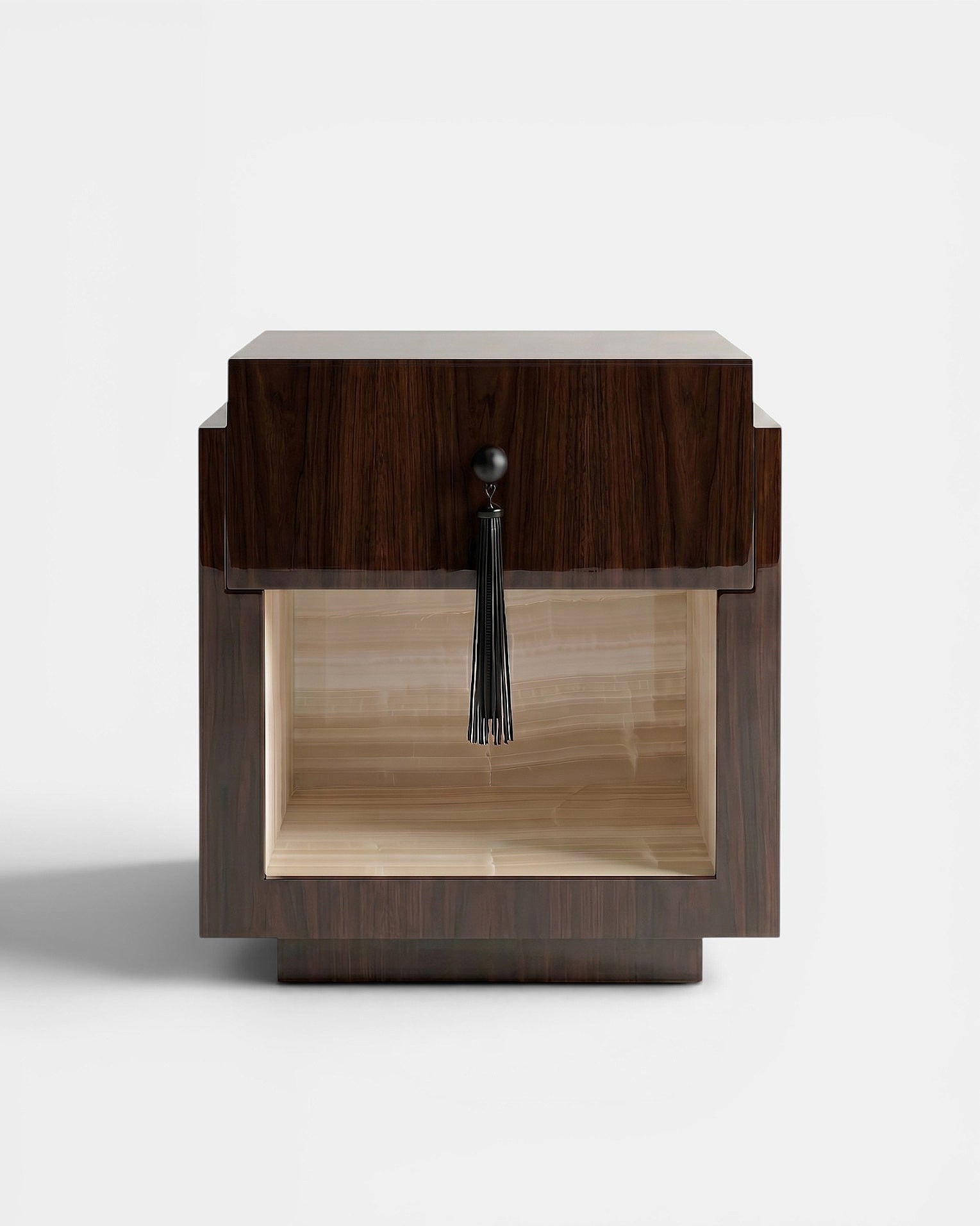 Leo Glossy Wood And Vanilla Onyx by Marbera | The Oblist