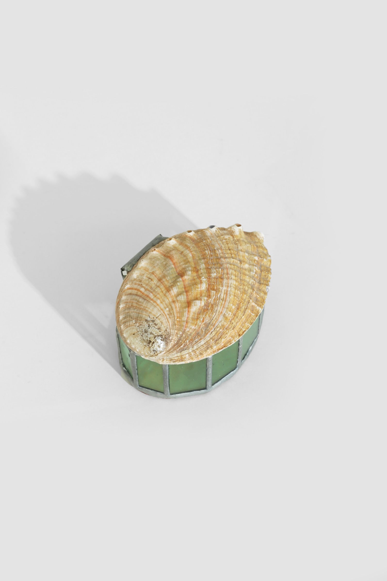 Red Abalone Shell Jewelry Box by Villa | The Oblist