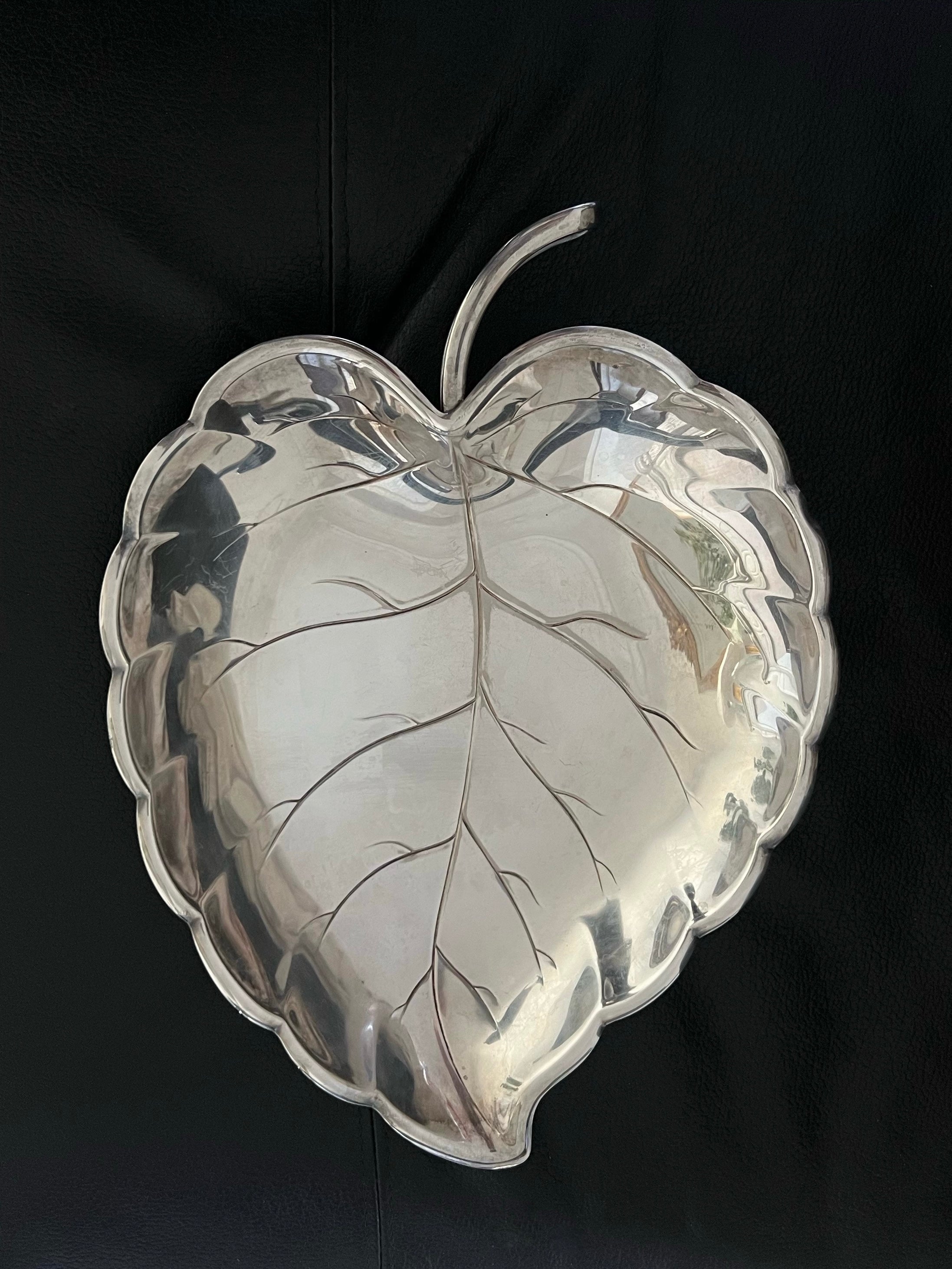 Silver Leaf Decorative Dish