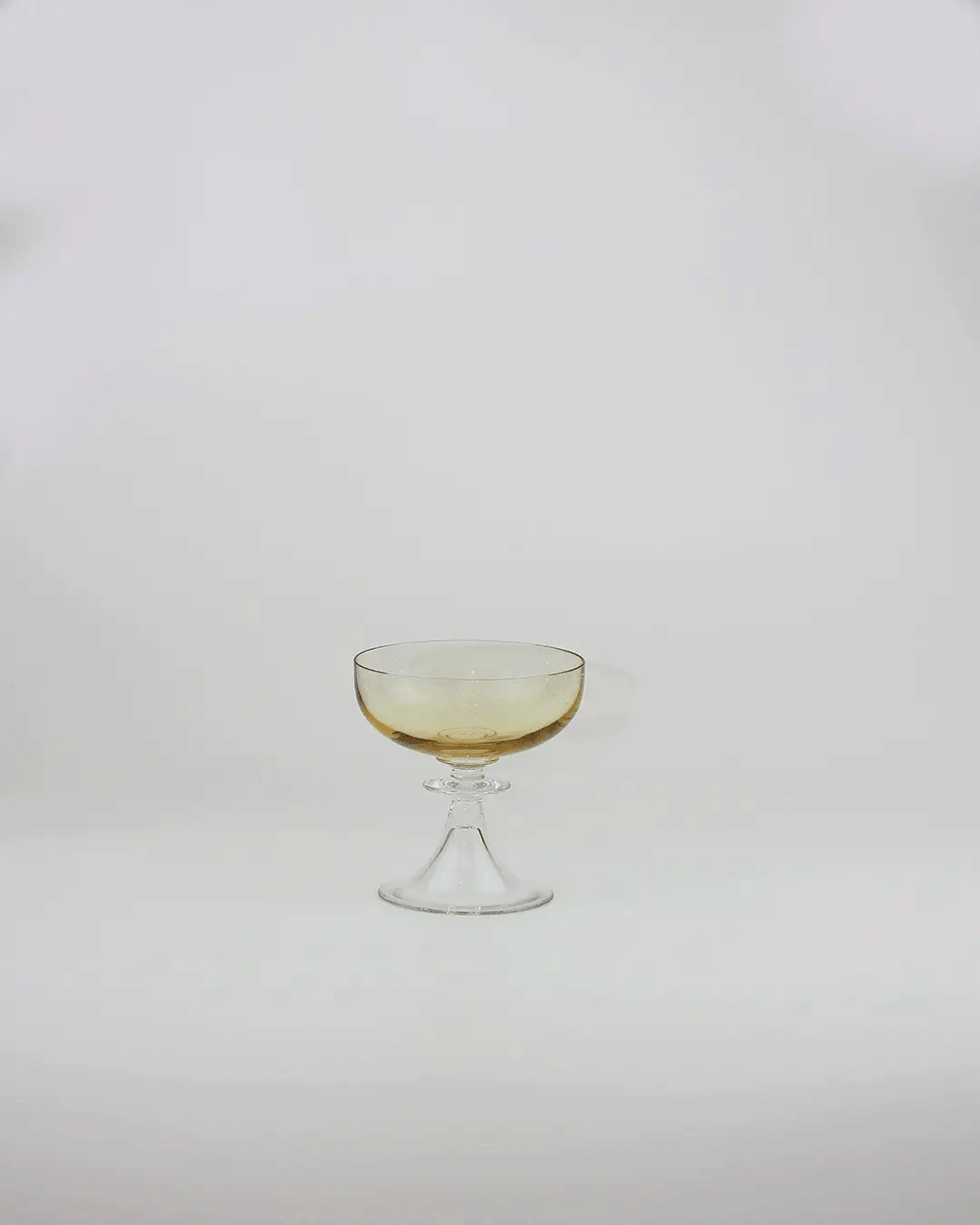 Set of Three Crystal Glasses