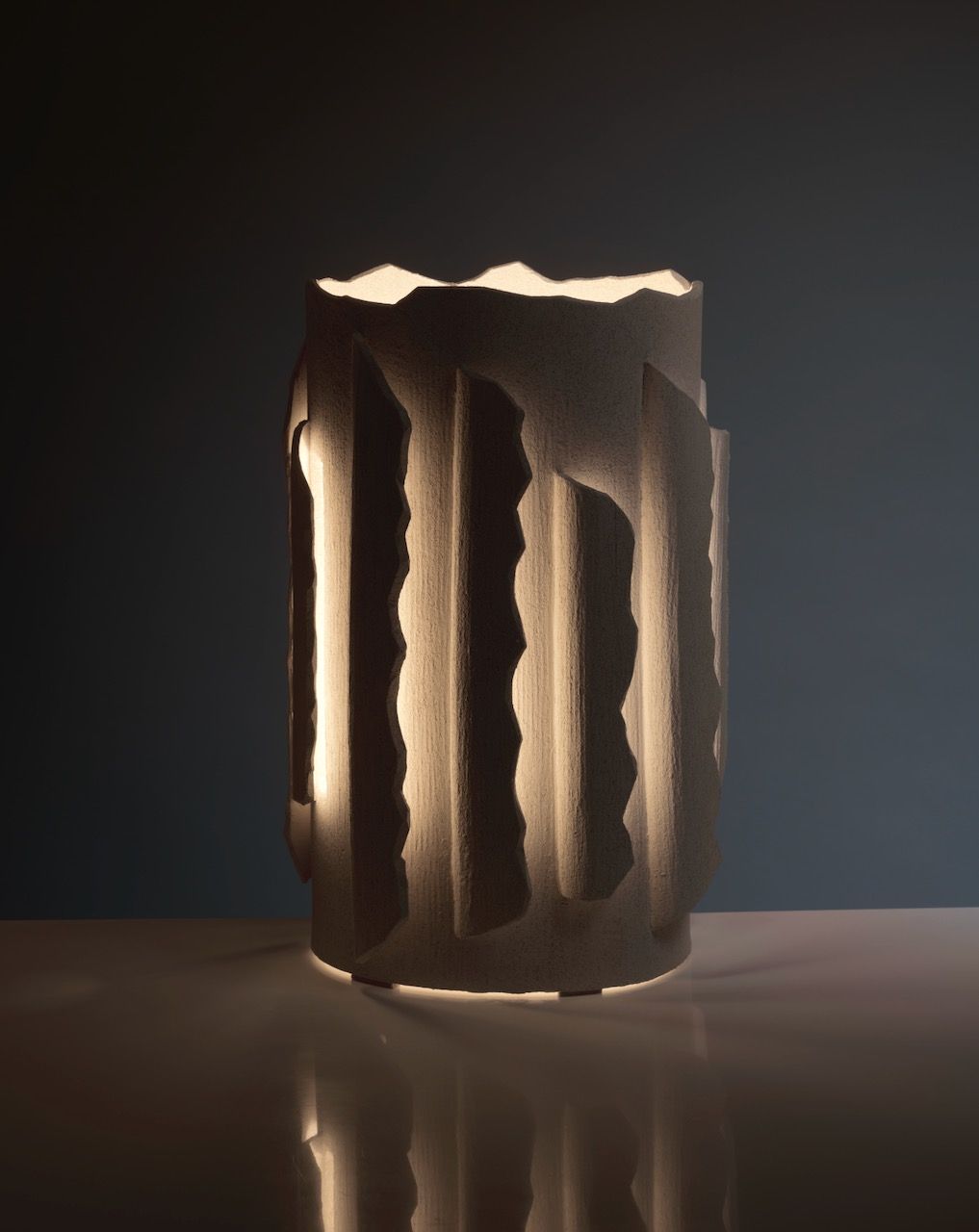 'Mountain Climb' Ceramic Table Lamp