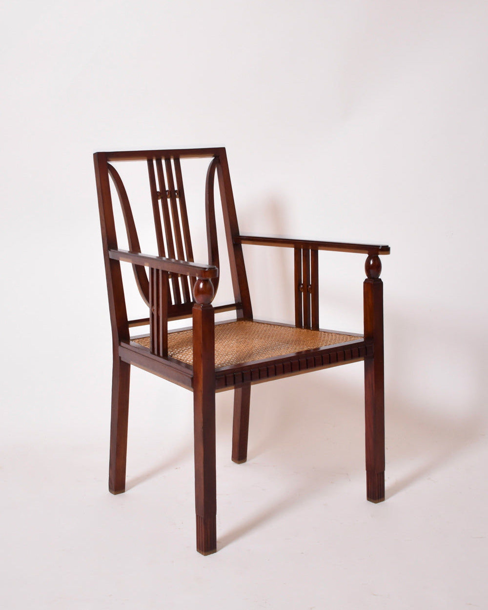 Viennese Secession Armchair, 1910s.