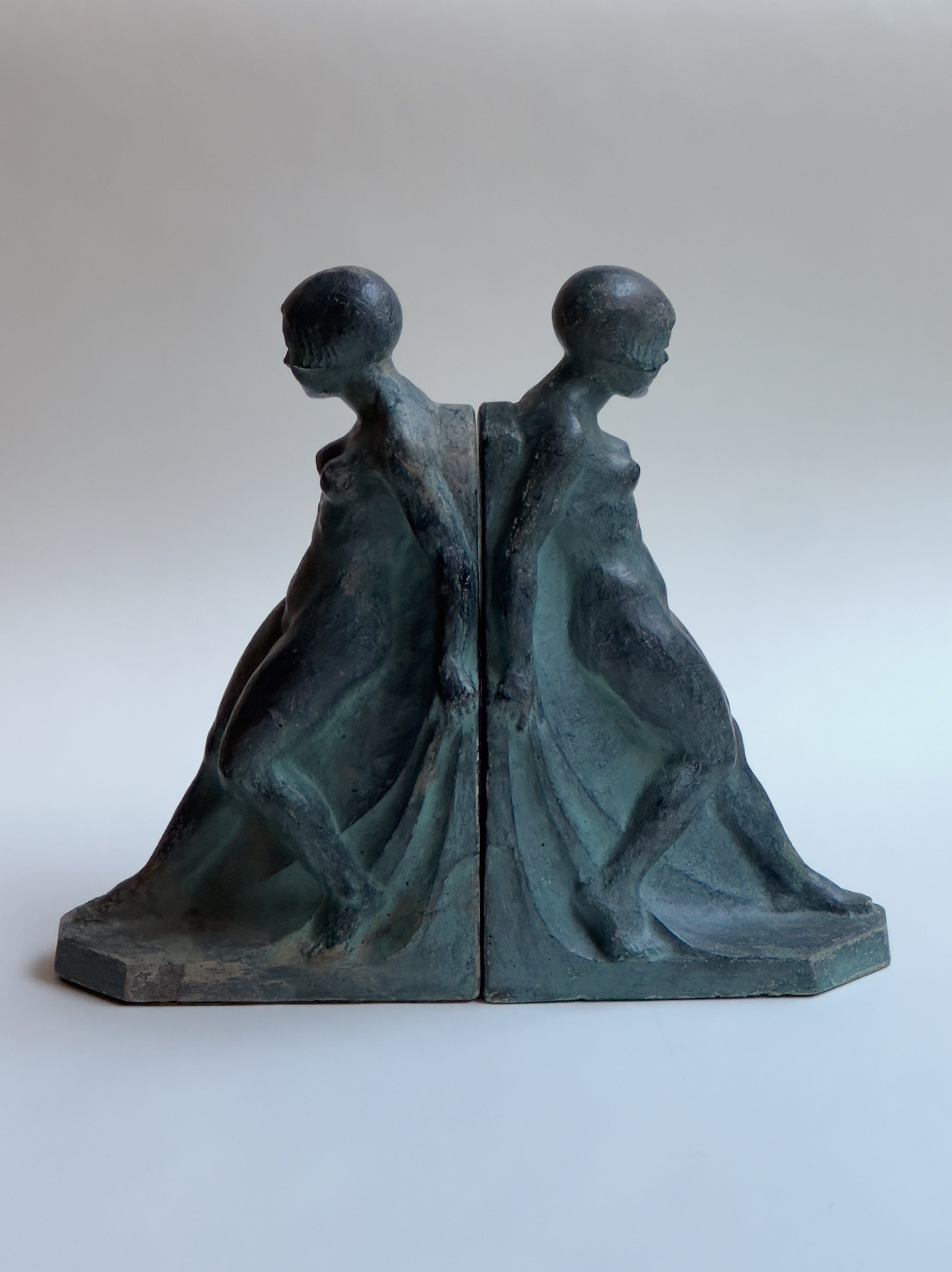 Serre-livres Art Déco, années 20/30