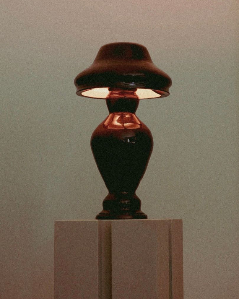 'GRENAT FONCÉ NO. 2' Table Lamp