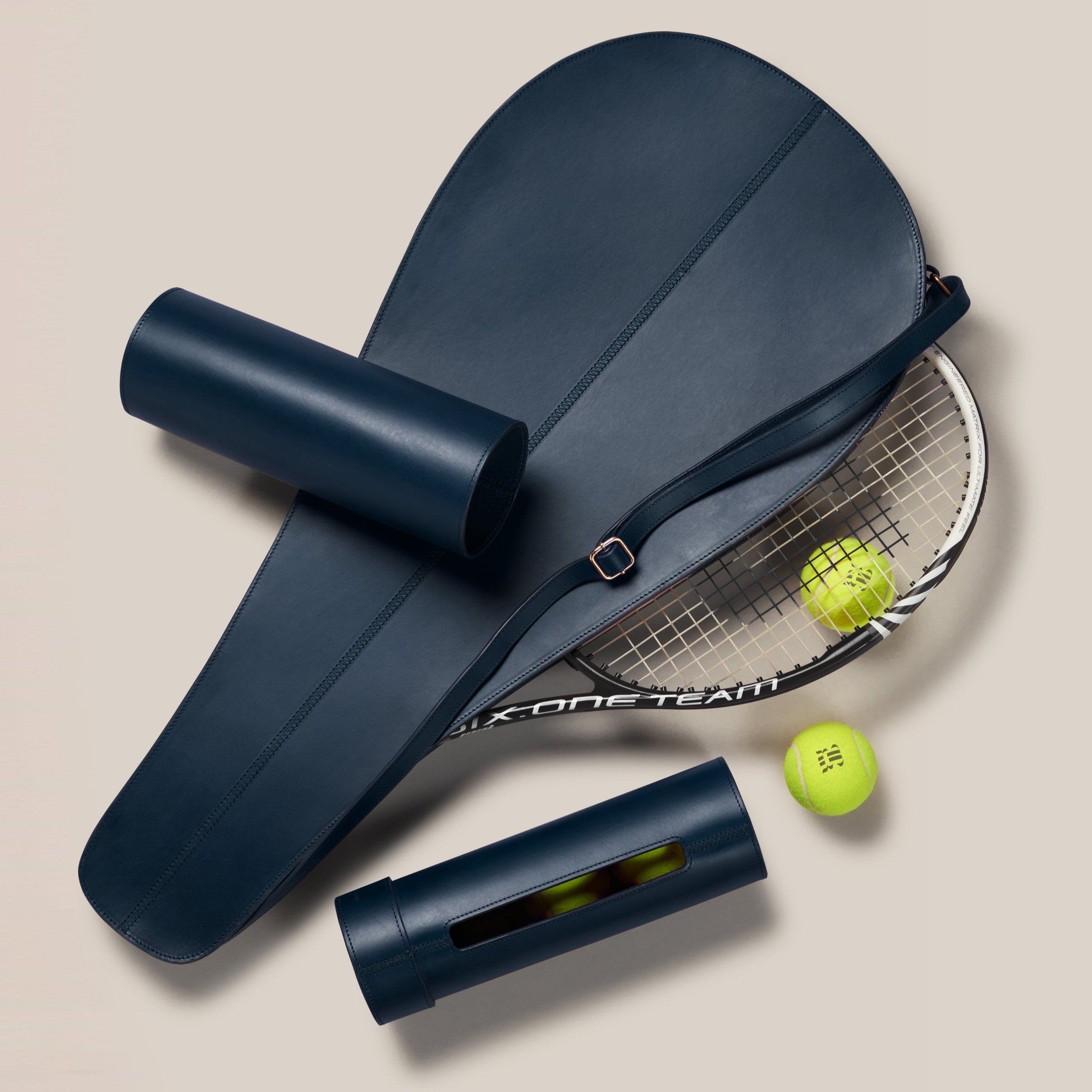 Leather Tennis Gift Set