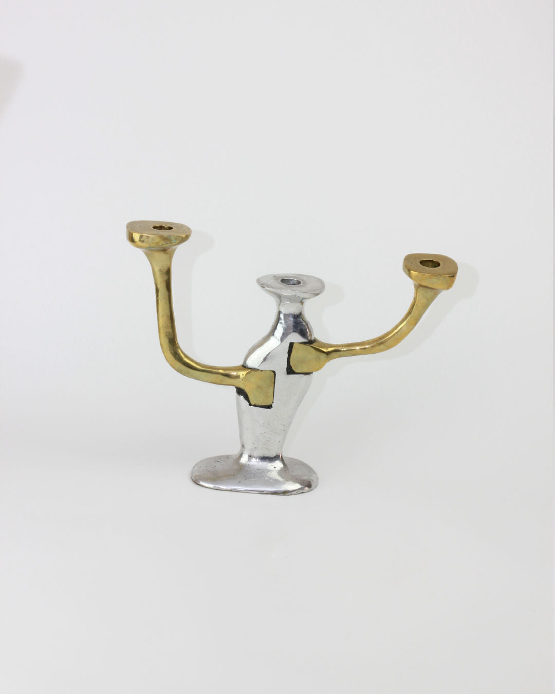 Brutalist Candleholder 70s