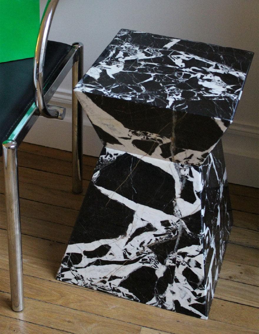 End Tables Aria Grand Antique Marble Table Marbera