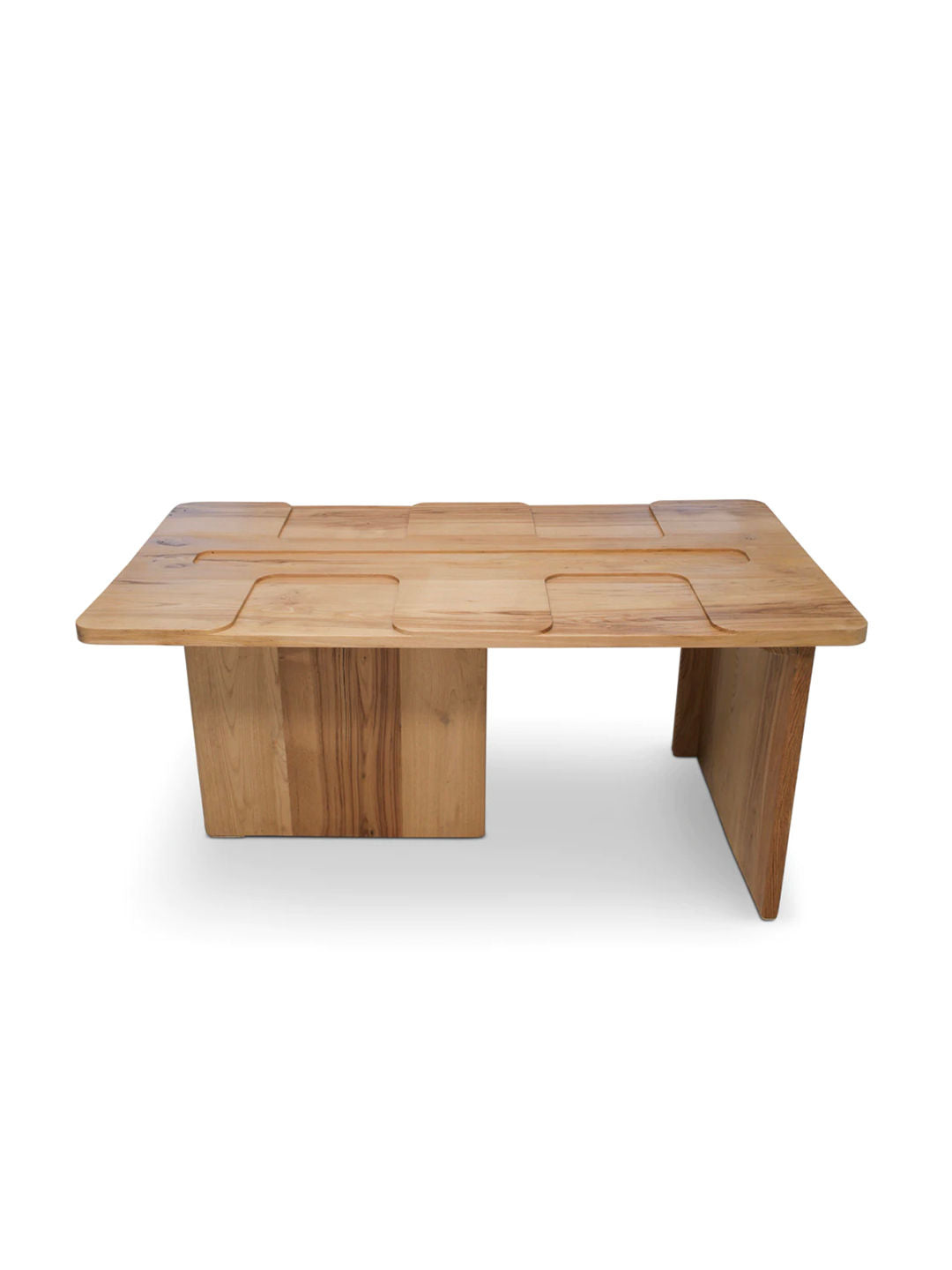 'Henry Table' in Chestnut Wood by ZAROLAT Studio