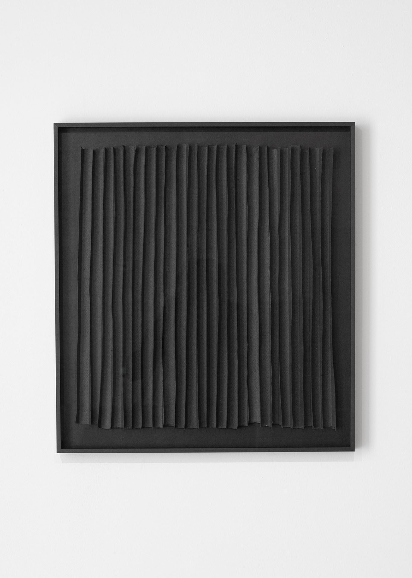 'Rhythm Black' Paper Composition