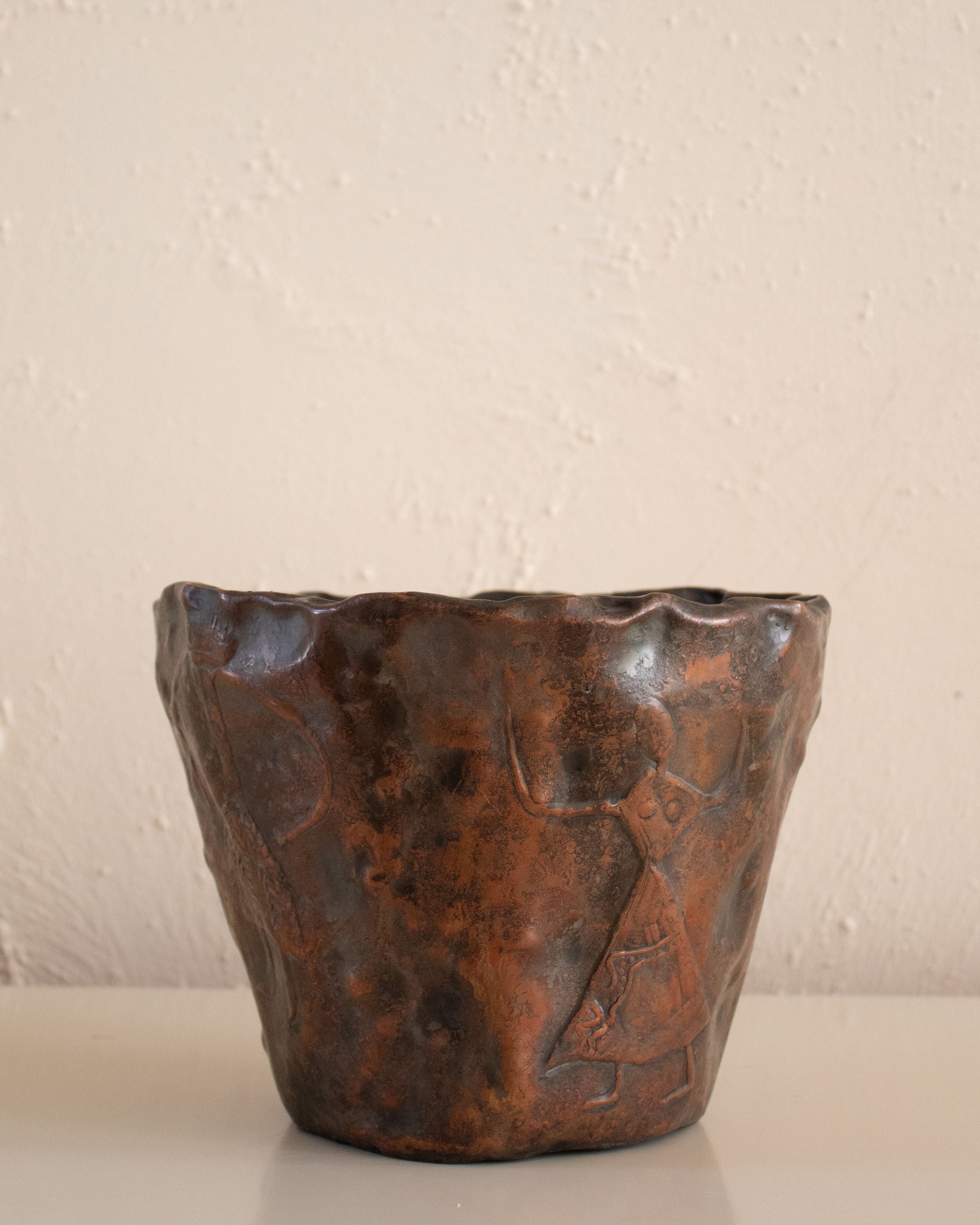 Bragalini Bronze Vase - Flower Pot