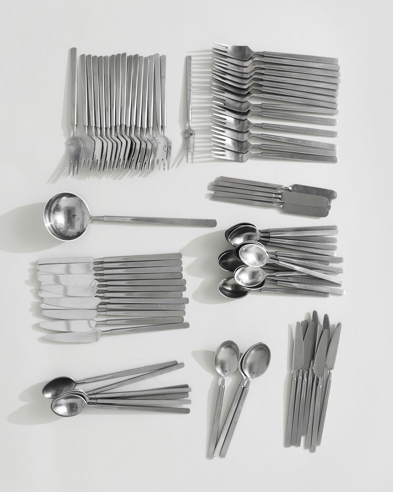 Erik Herløw, Obelisk Flatware set of 24pc
