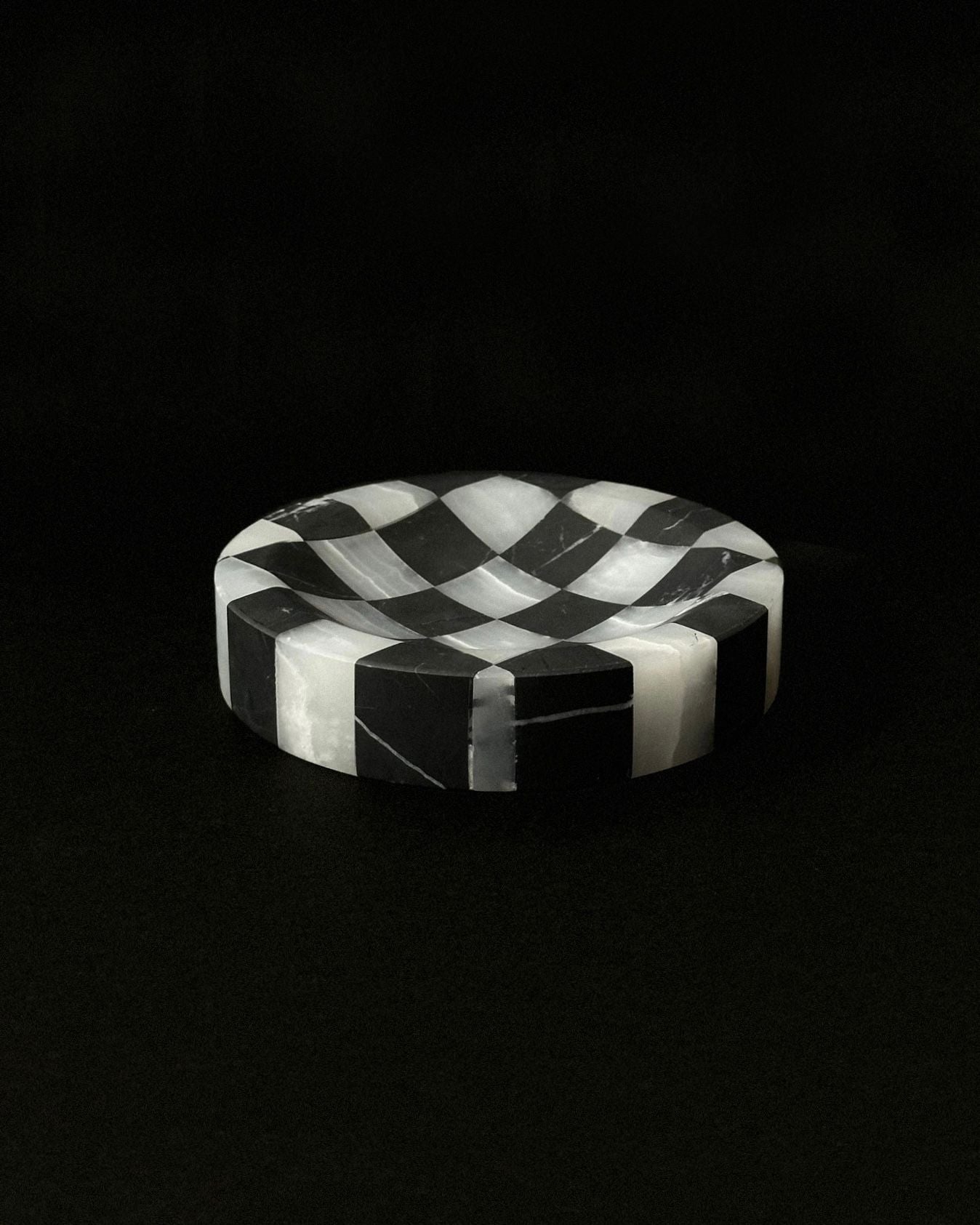 'TOTEM' Checkered Tray