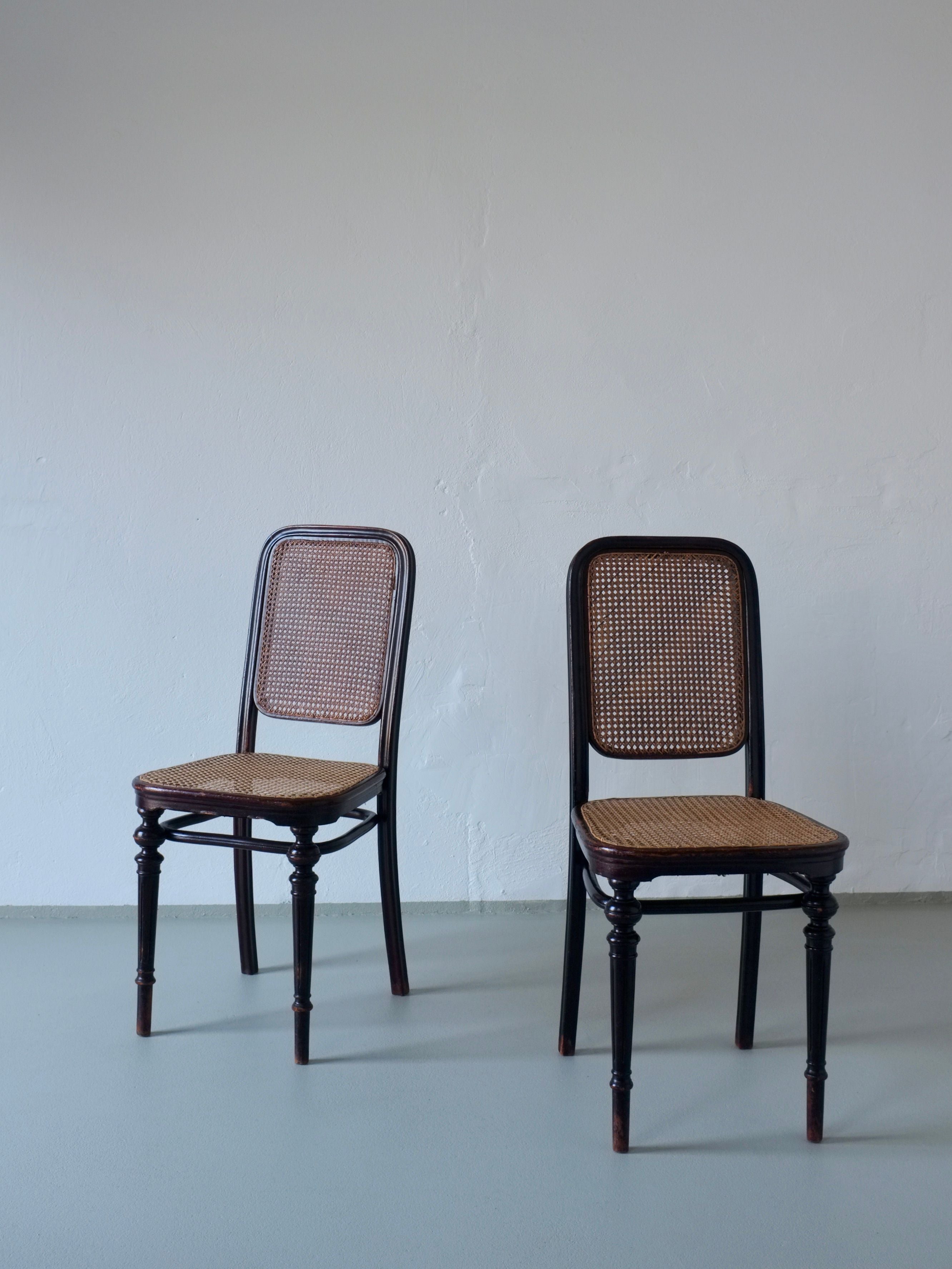 4 Thonet Bentwood Cane Chair mod.437, Austria, 1906