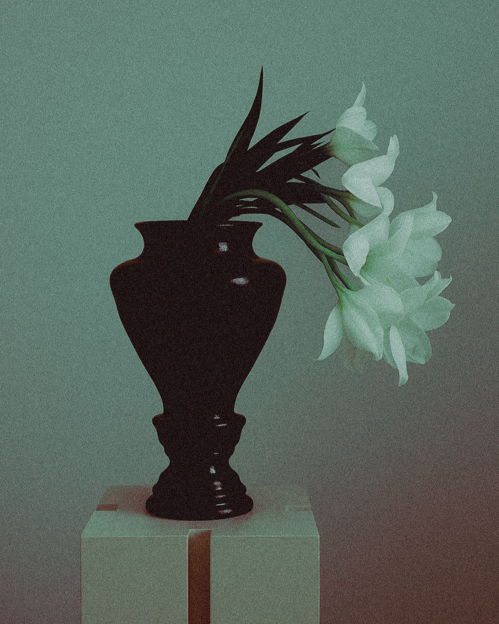 Grenat Foncé Vase