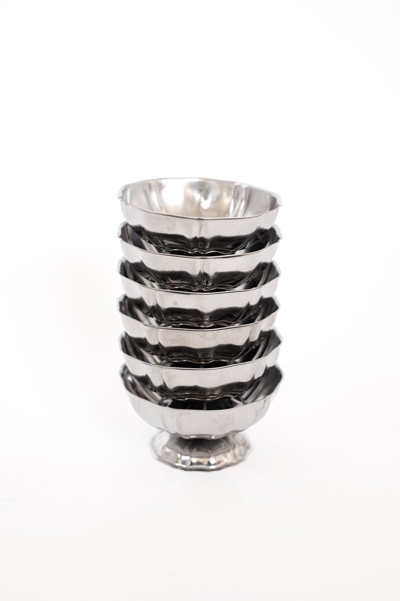 Set of Six Ice Coupes