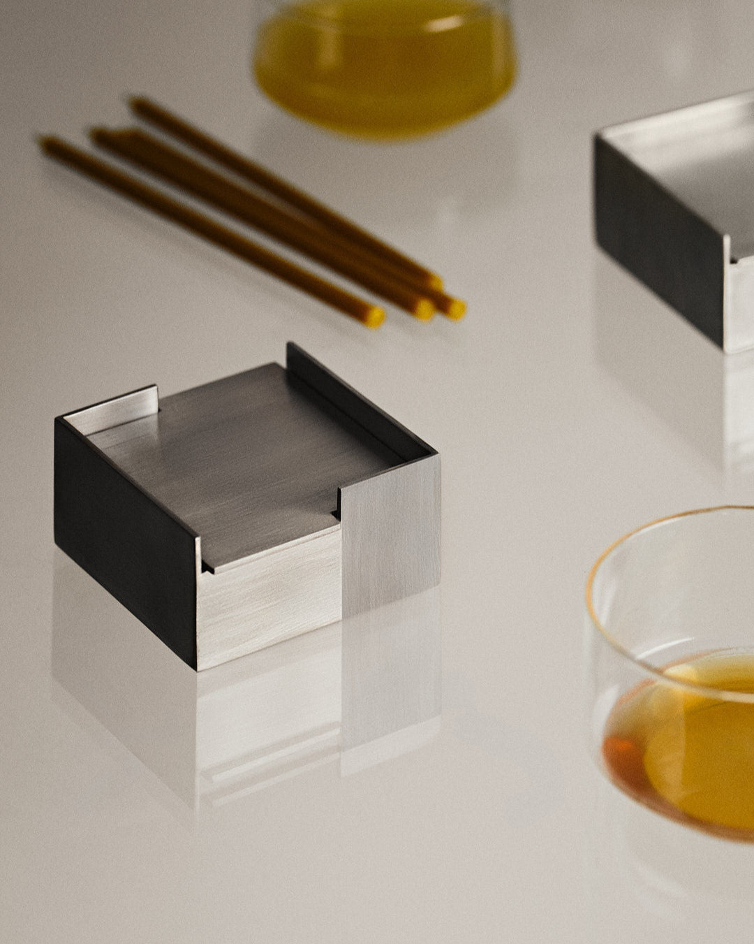 'Carlo' Box in Stainless Steel