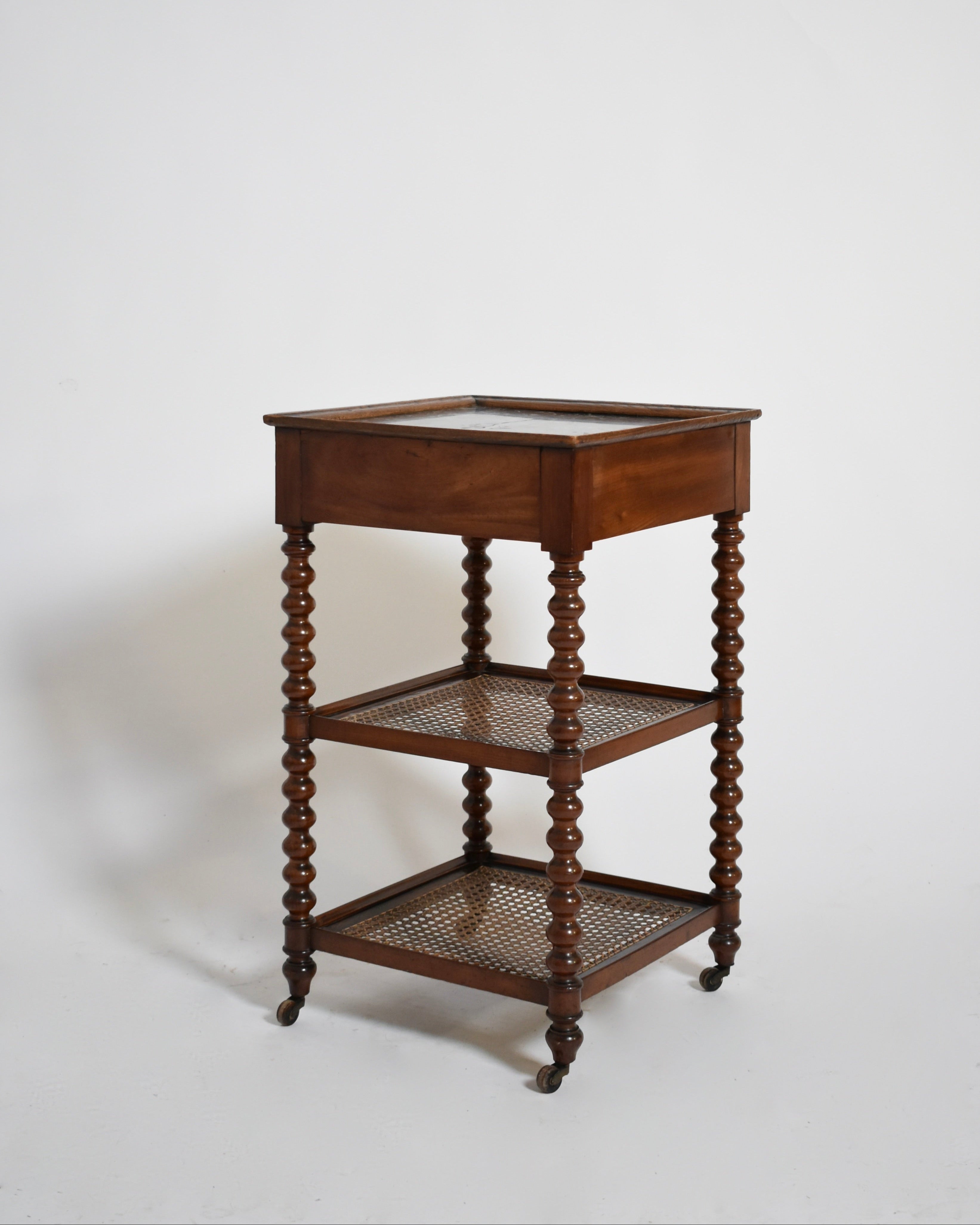 Serving Table Two Trays, XIXth c.