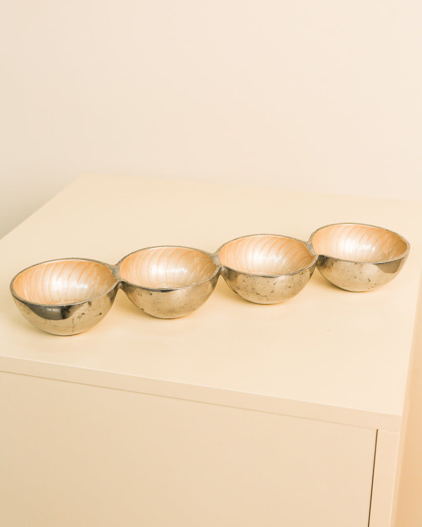 "Galassia" Vide-poches in Aluminum by Brandani 80's