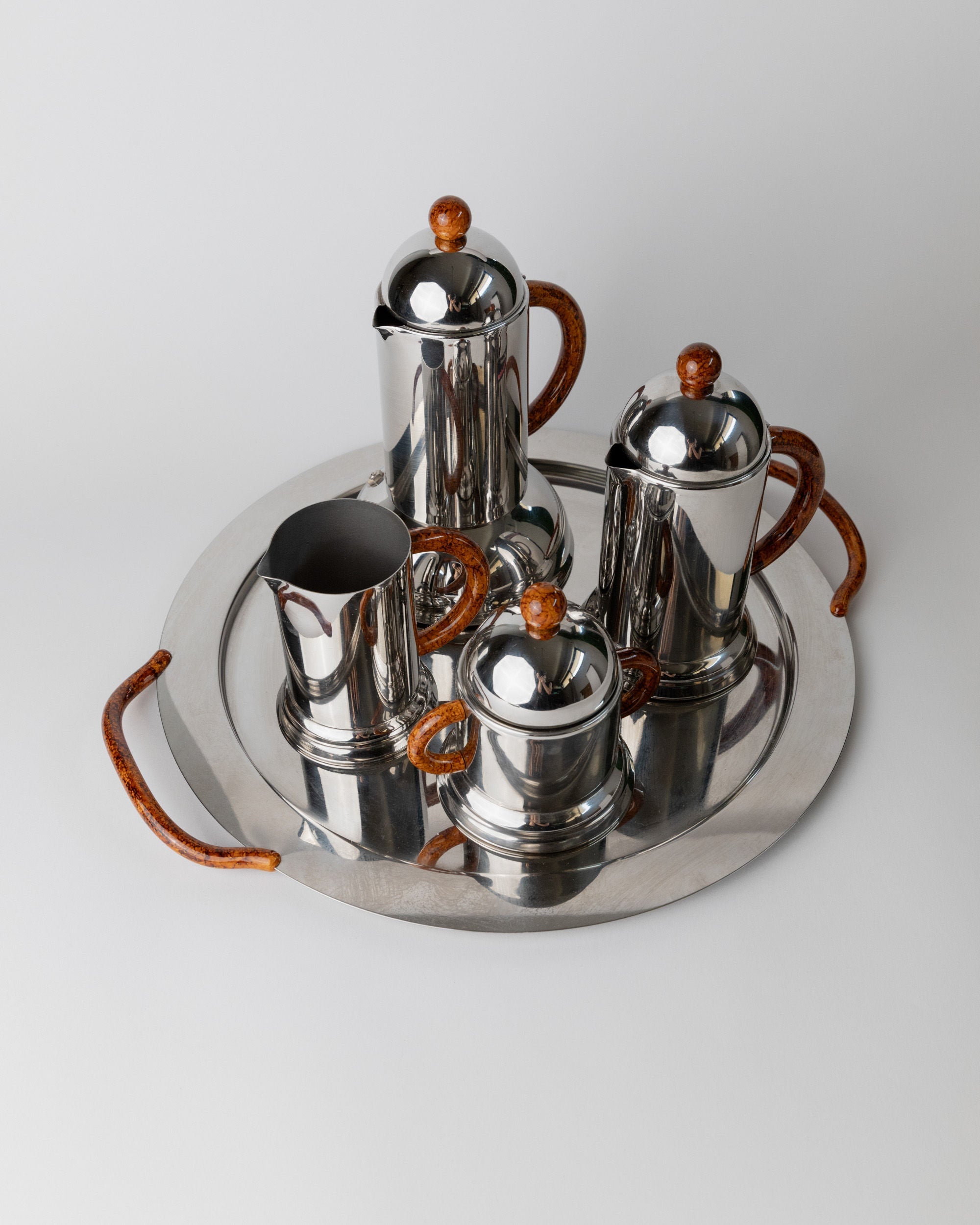 Coffee Set by INOXPRAN, Italy 1980s