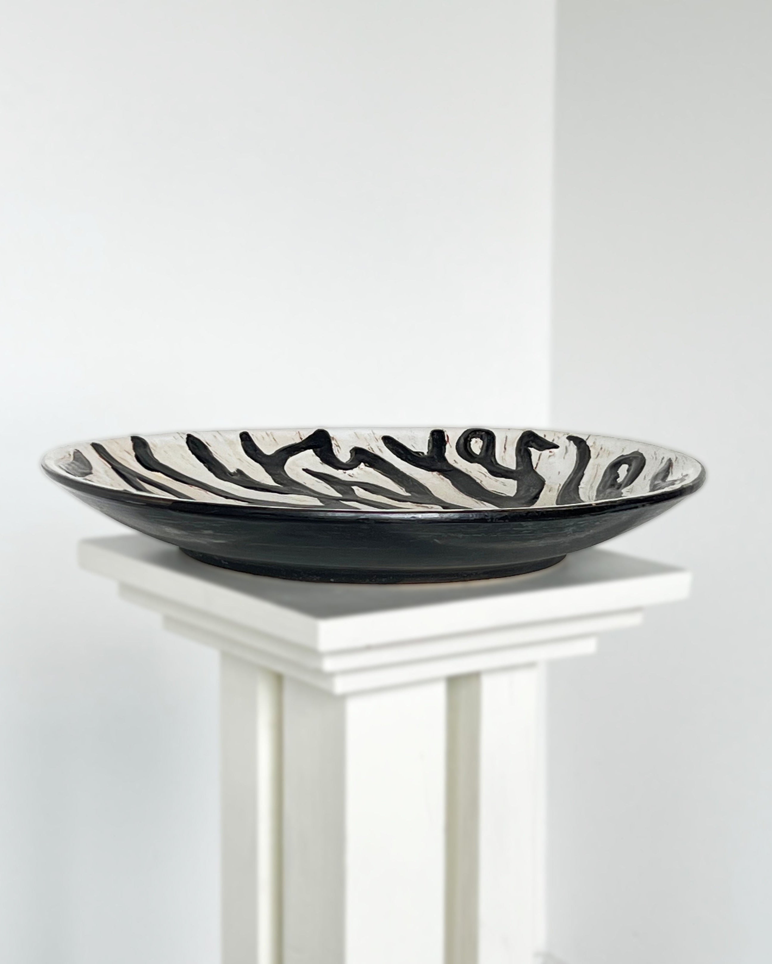 Plat à motifs
