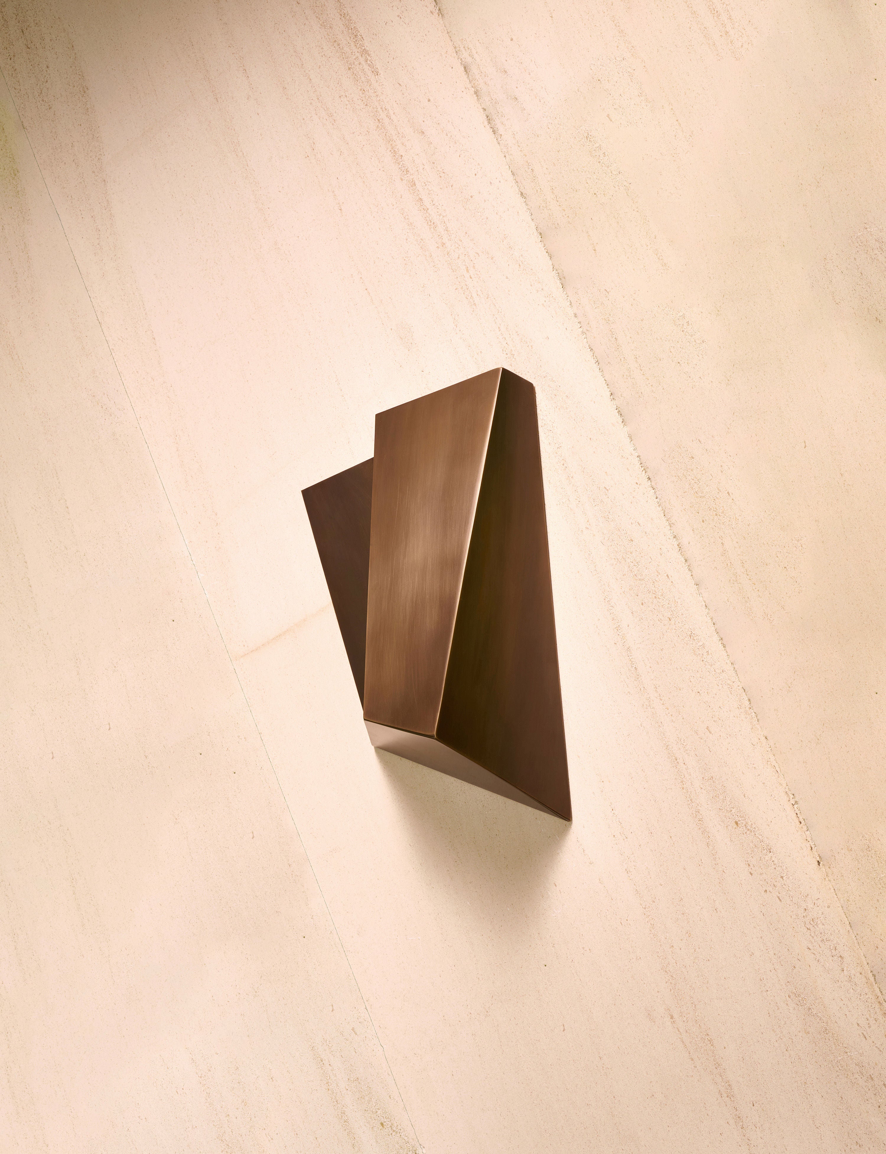 'Katoptris' Bronze Wall Light