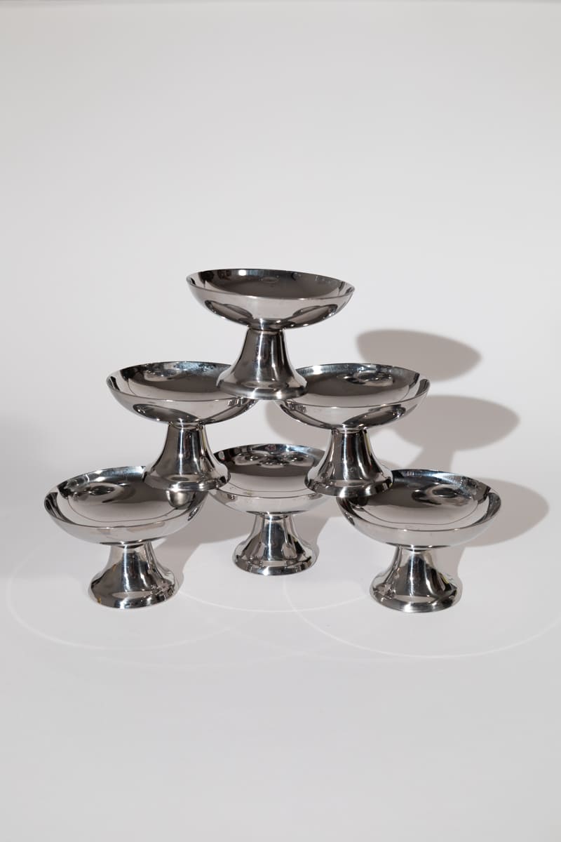 Coupes à dessert vintage françaises des années 70