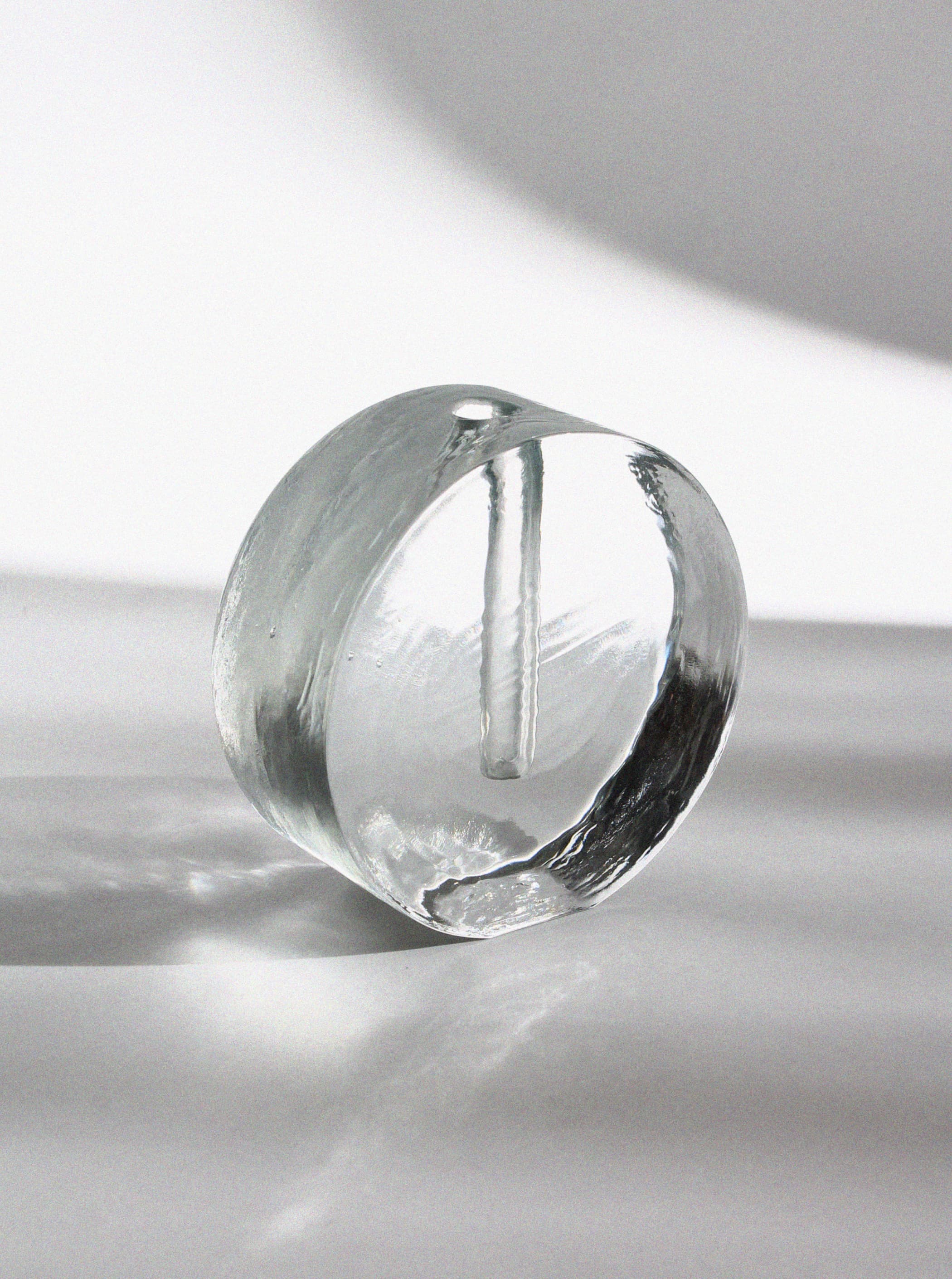 Round Block "Solifleur" Nordic Glass Vase