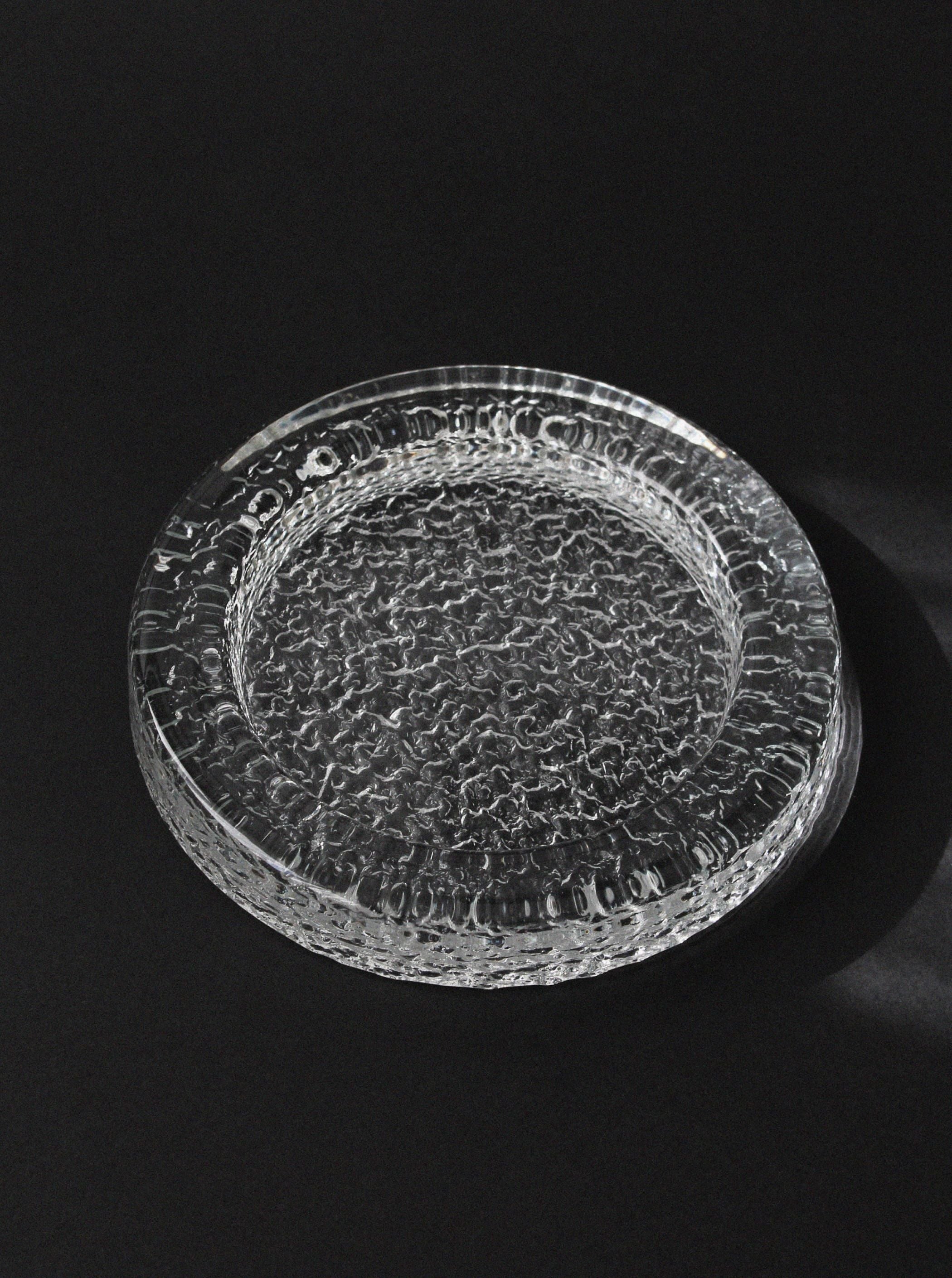 Timo Sarpaneva "Riite" Large Glass Bowl