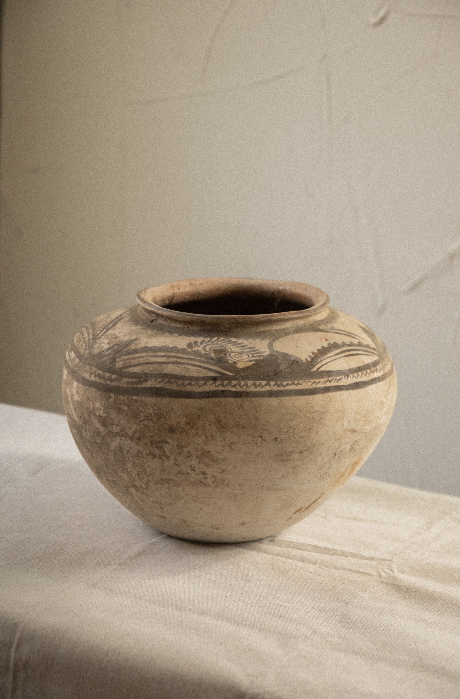 Vintage Mexican Clay Vessel