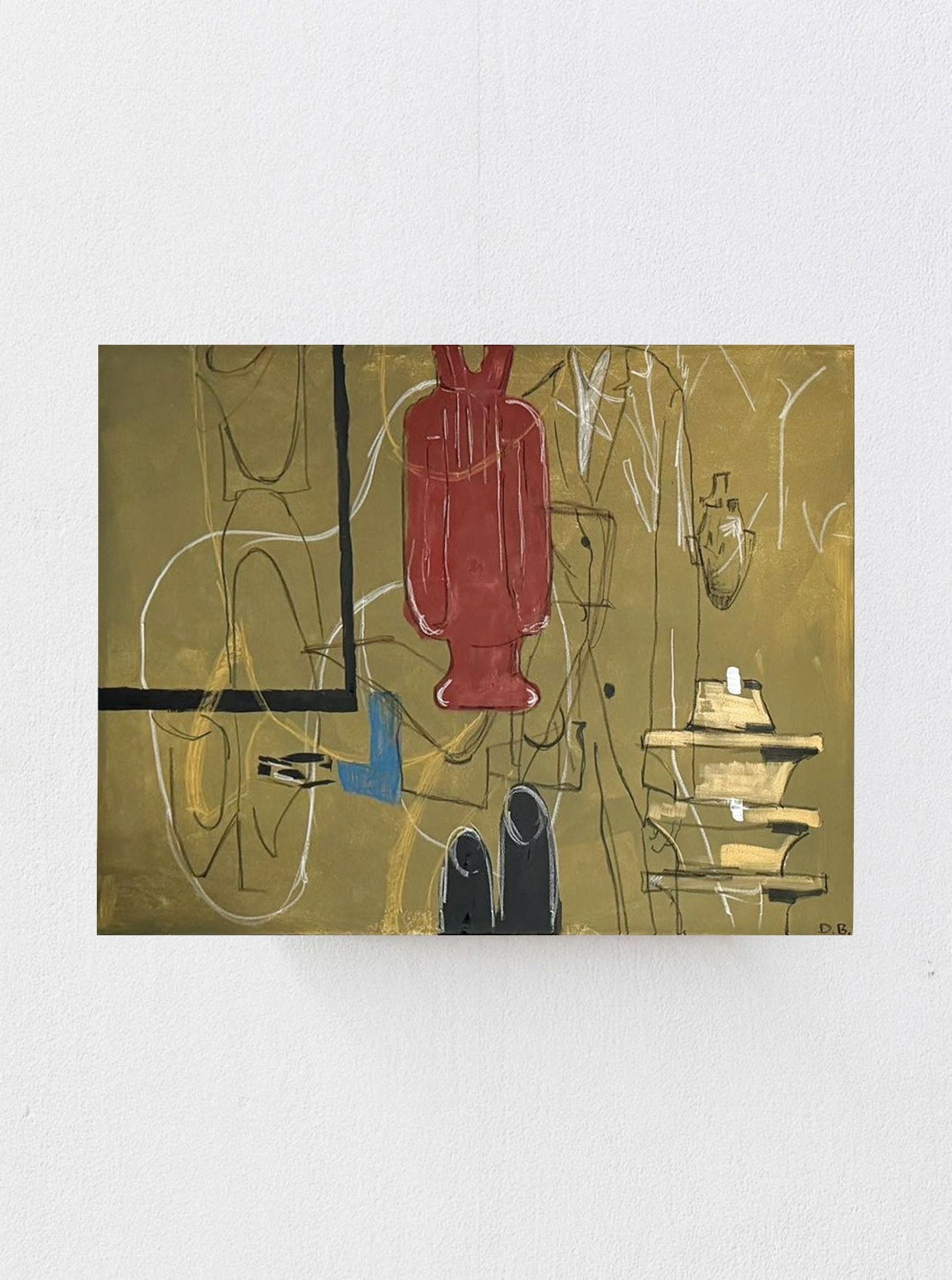 Ode - Painting in Acrylic and Canvas by Dovile Bernotaite | The Oblist