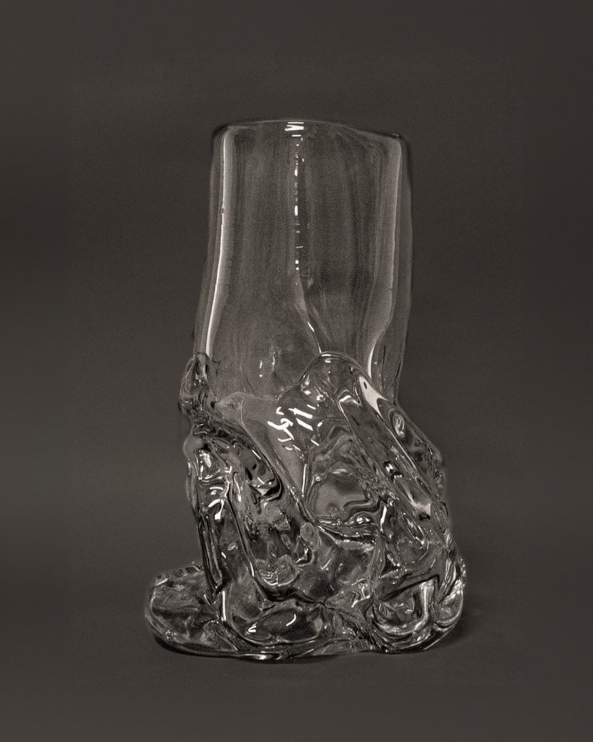 Organically Shaped Glass Vase by Szkło Studio | The Oblist